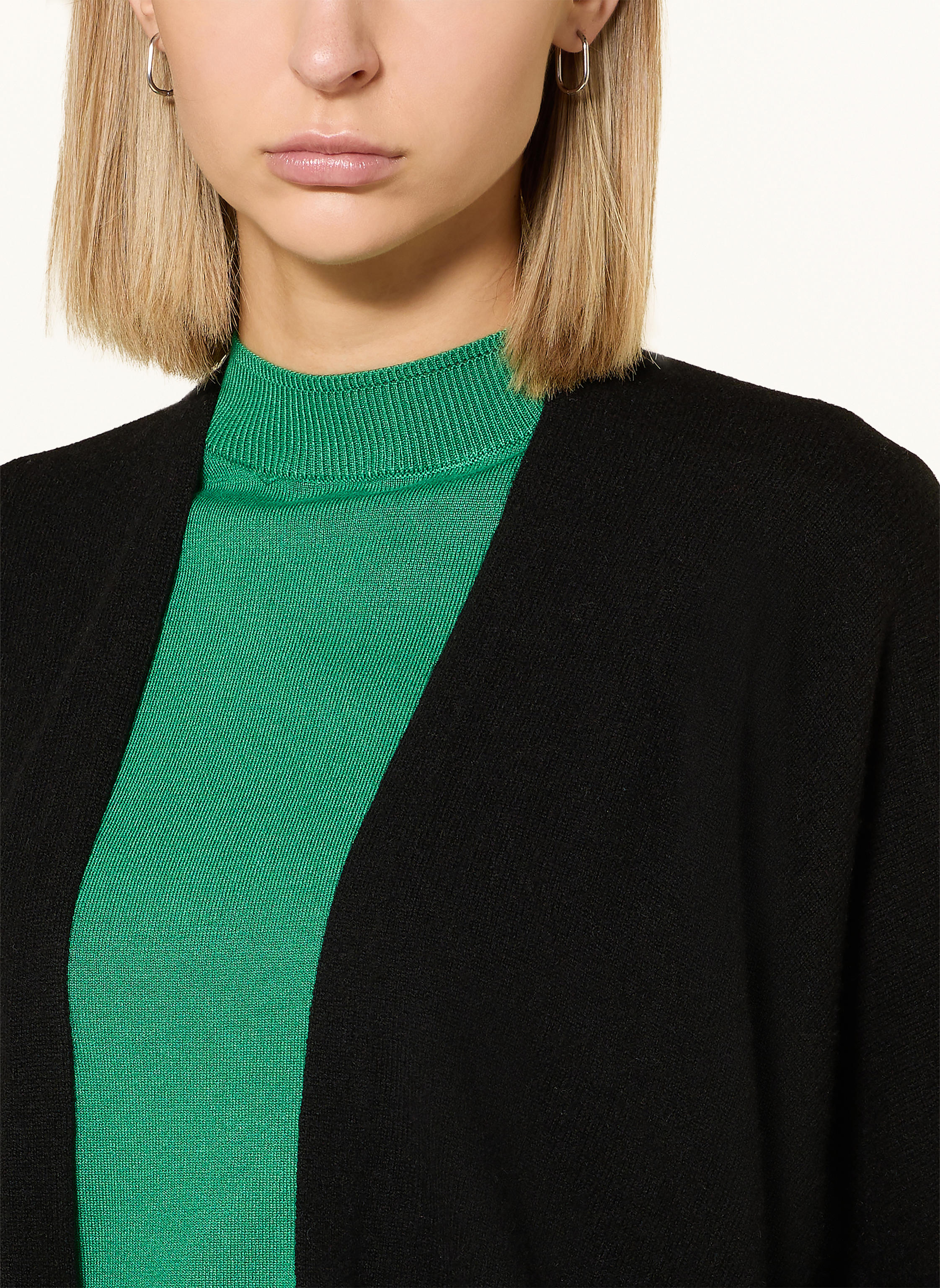 Thumbnail - Darling Harbour Cashmere-Cape schwarz