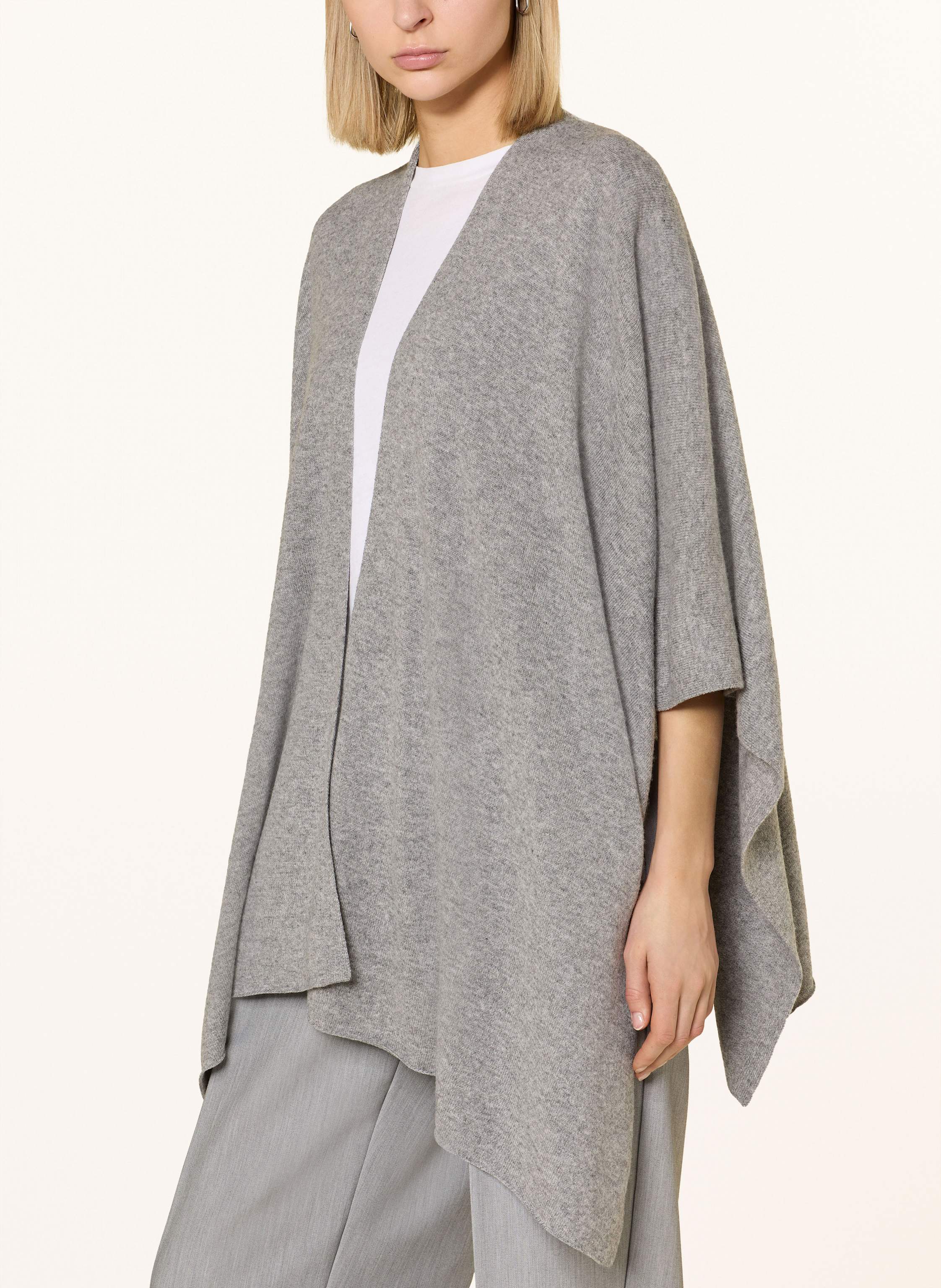 Thumbnail - Darling Harbour Cashmere-Cape grau