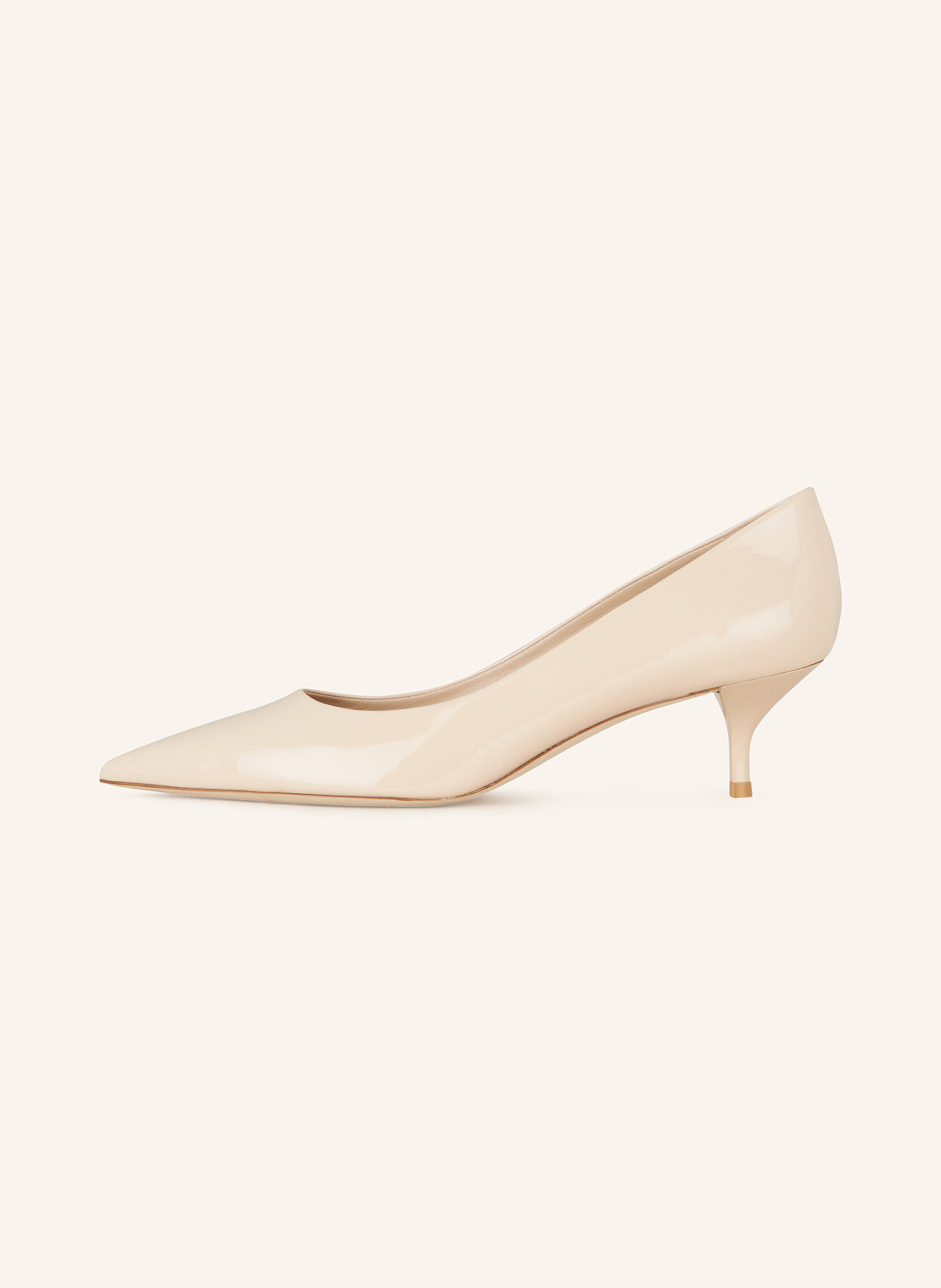 Thumbnail - Stuart Weitzman Lack-Pumps Stuart Power 50 beige