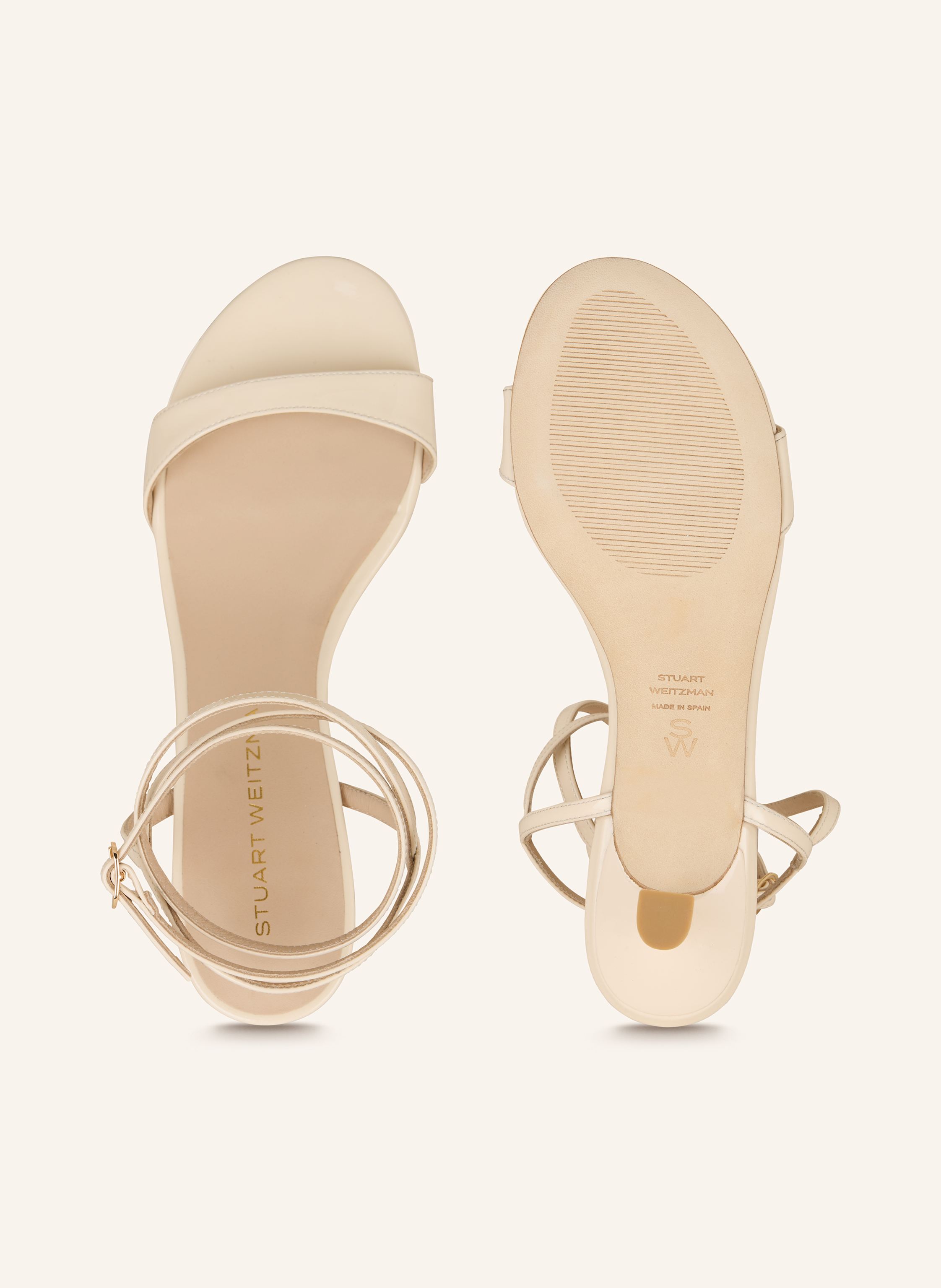 Thumbnail - Stuart Weitzman Sandaletten Nudist beige