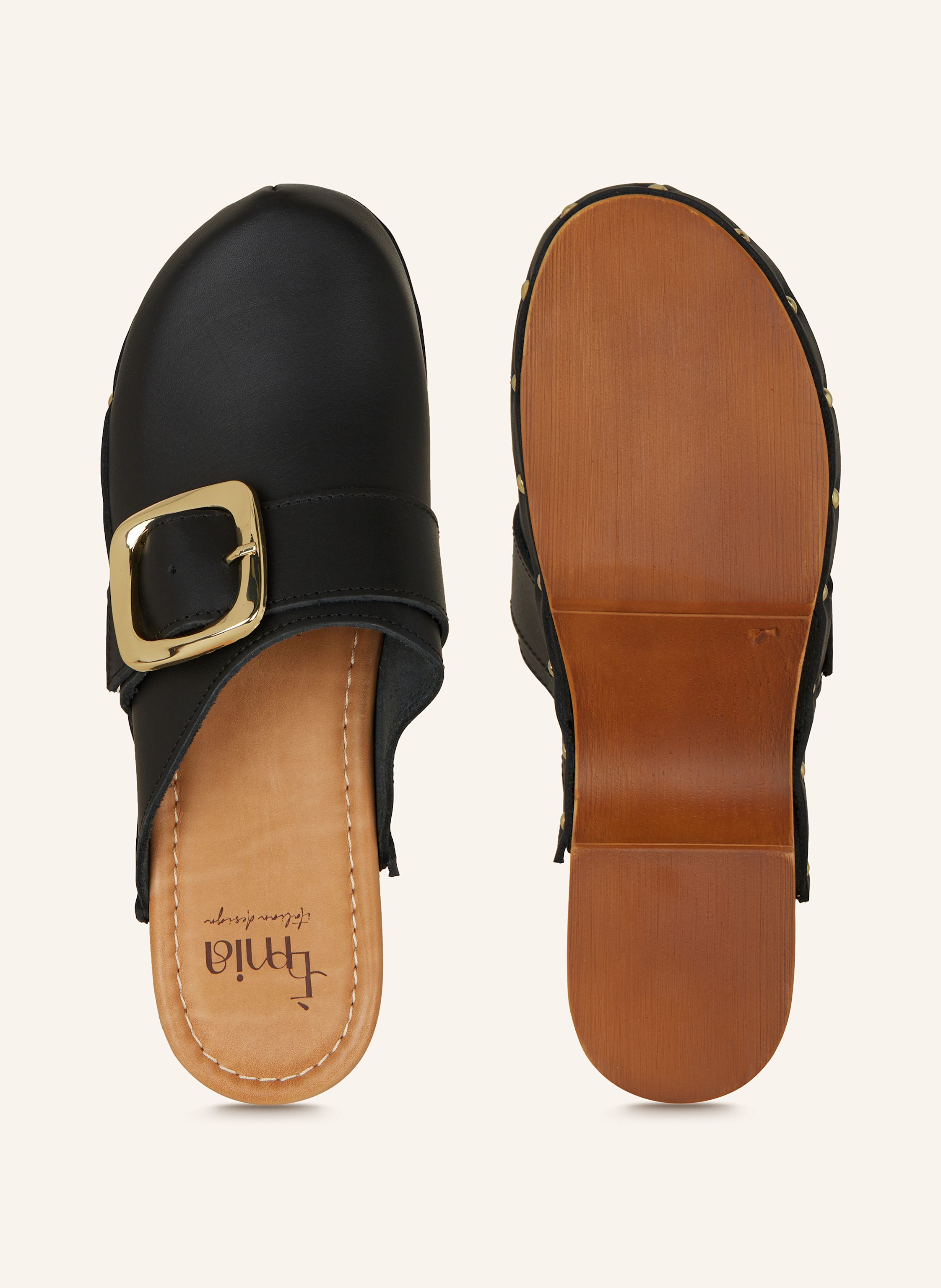 Thumbnail - È Mia Clogs Mit Nieten schwarz