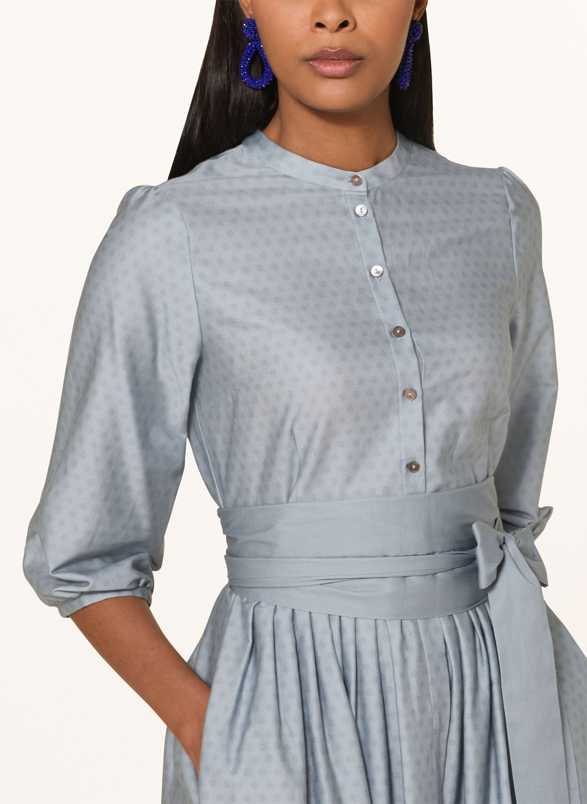 Thumbnail - Rockmacherin Trachtenkleid Elena Mit 3/4-Arm blau