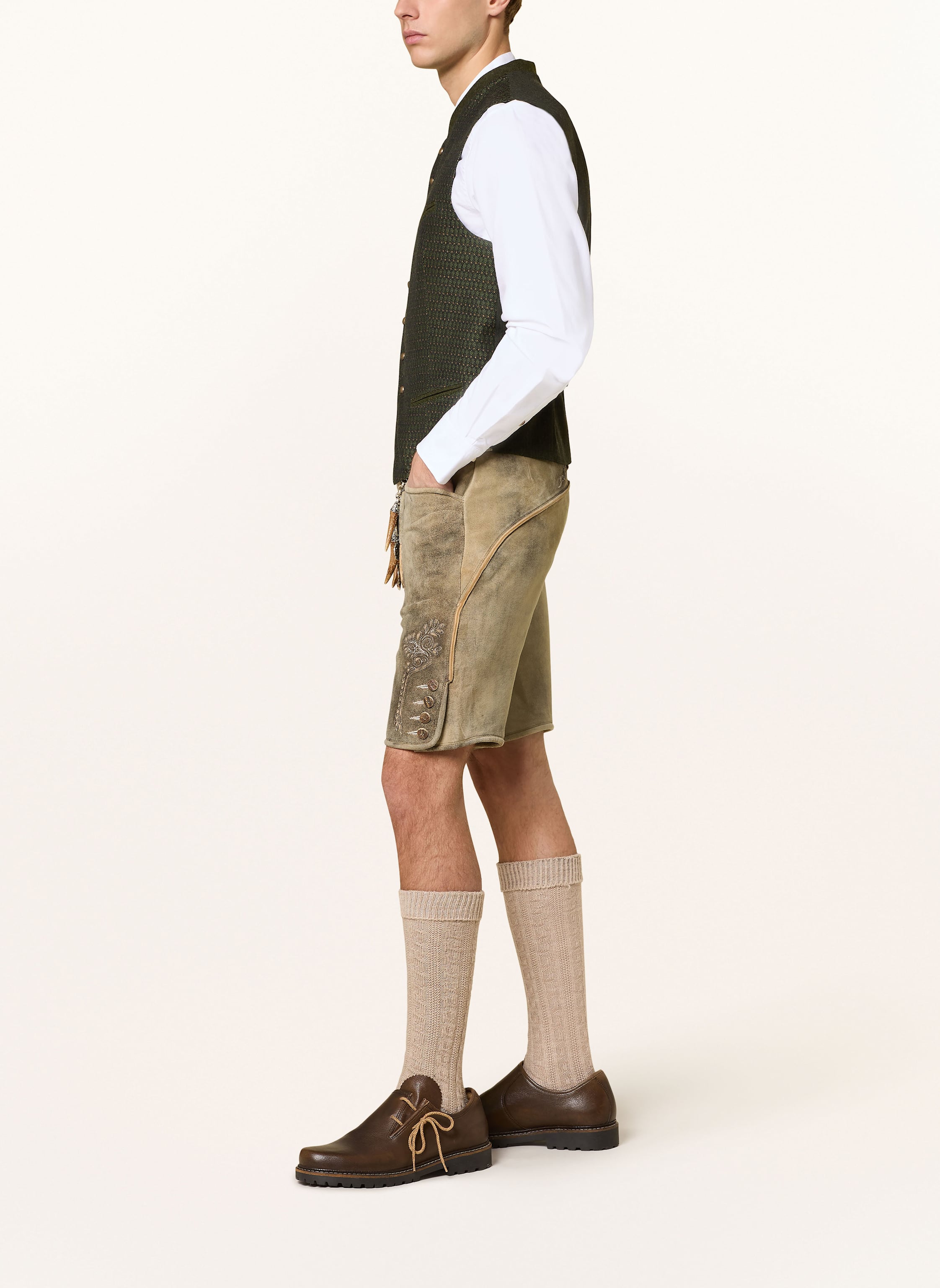 Thumbnail - Beckert Trachten-Lederhose Hofgastein braun