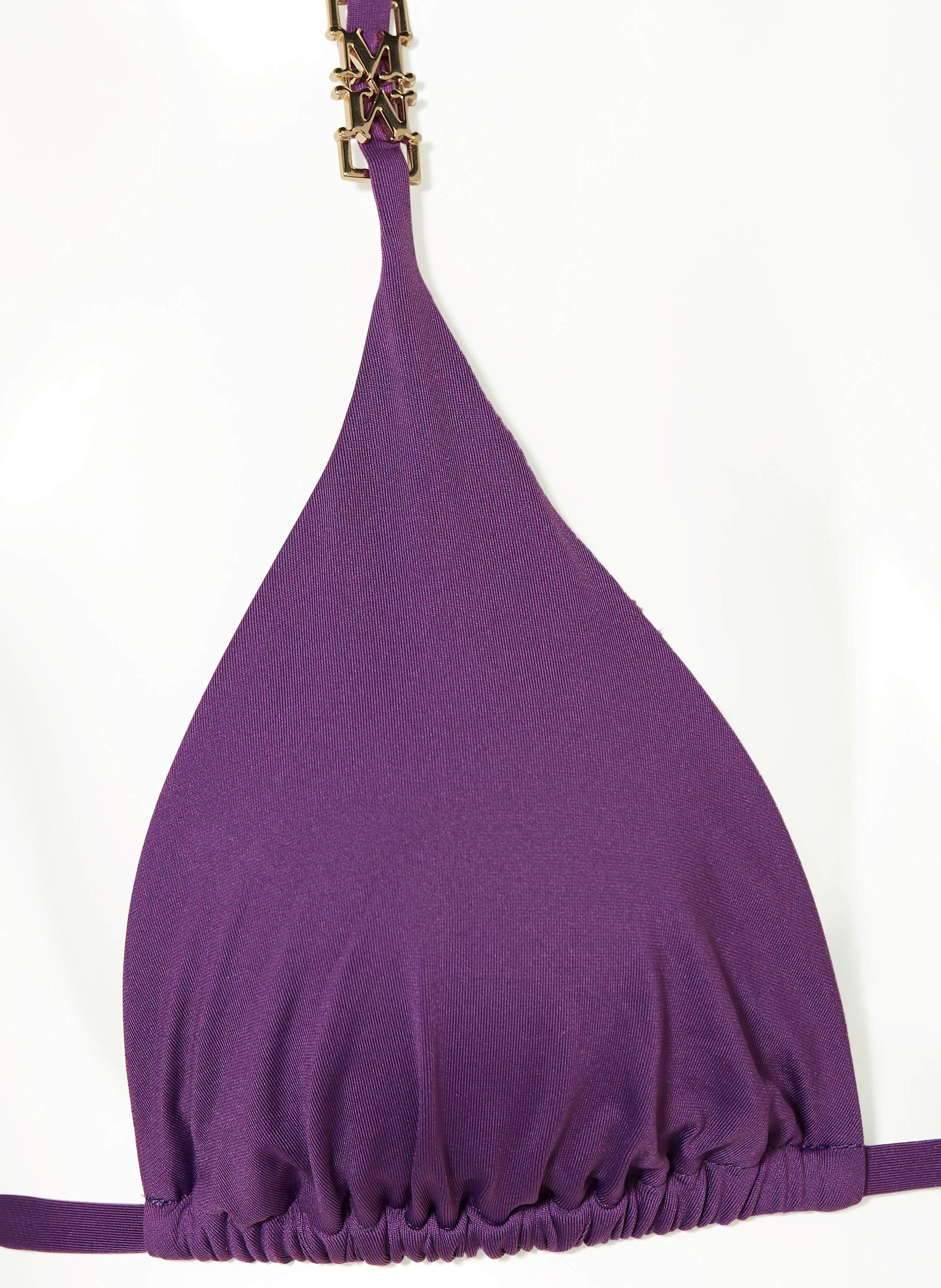 Thumbnail - Max Mara Beachwear Triangel-Bikini-Top Alex lila