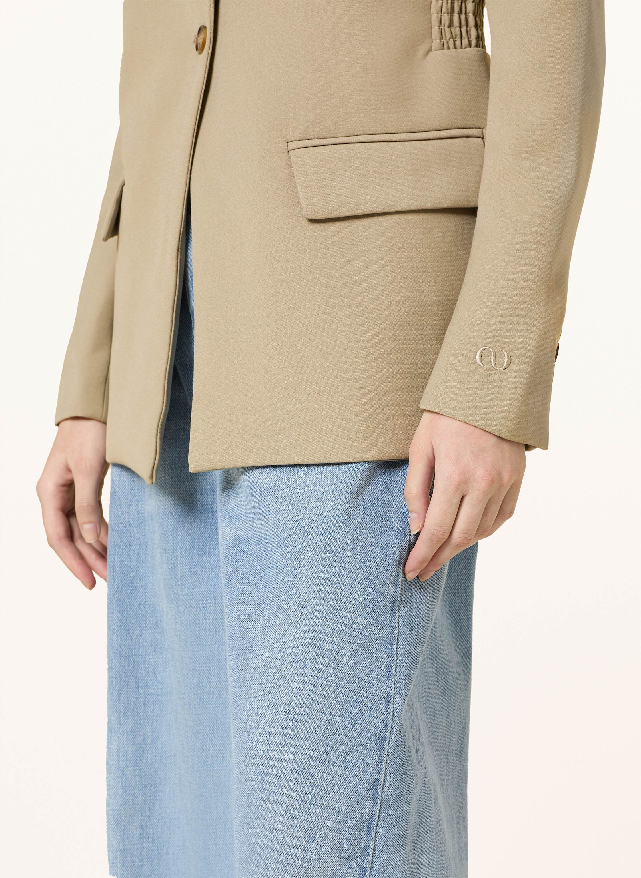 Thumbnail - Leger Studio Blazer Line beige