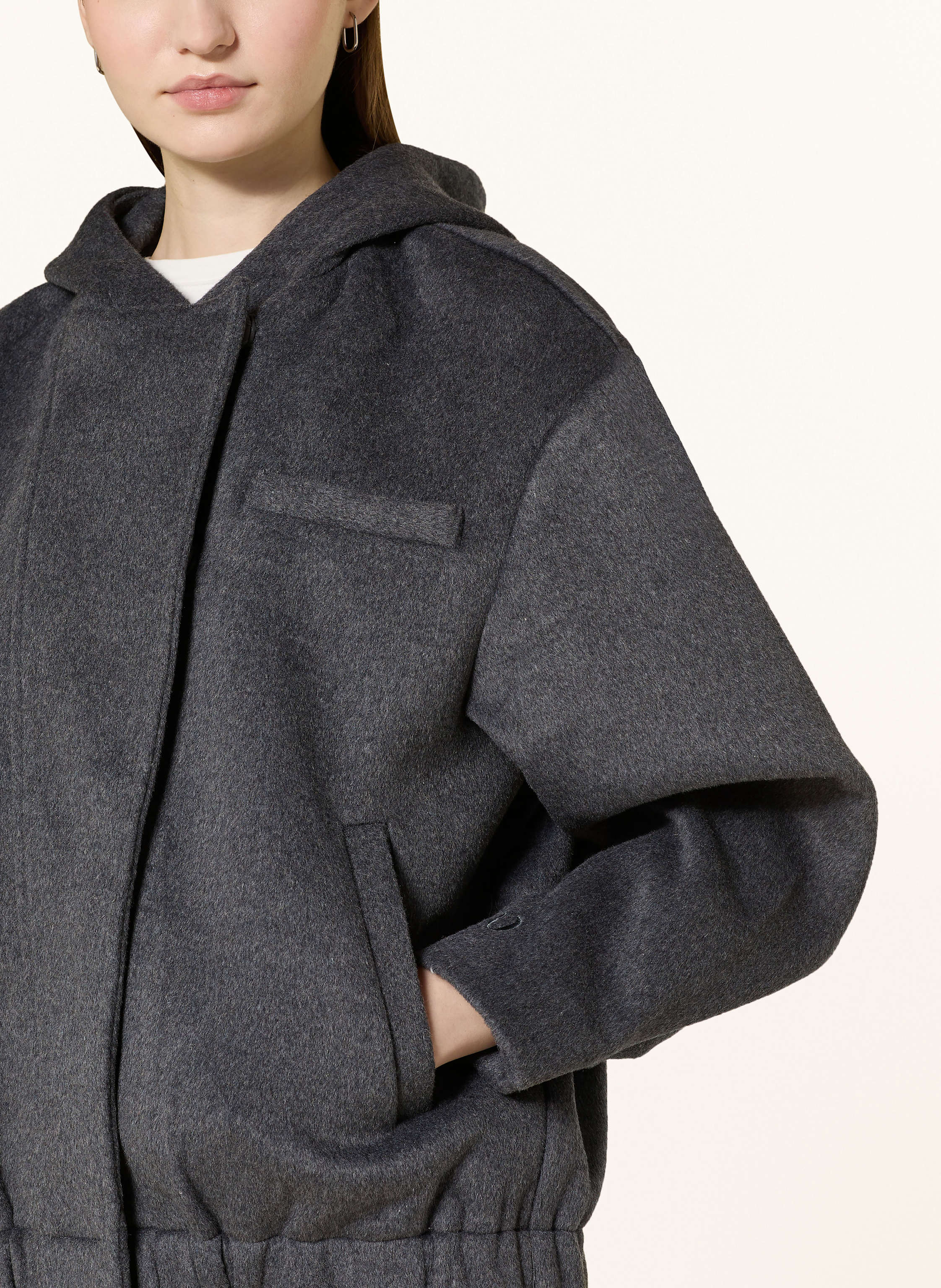 Thumbnail - Leger Studio Sweatjacke Caja grau
