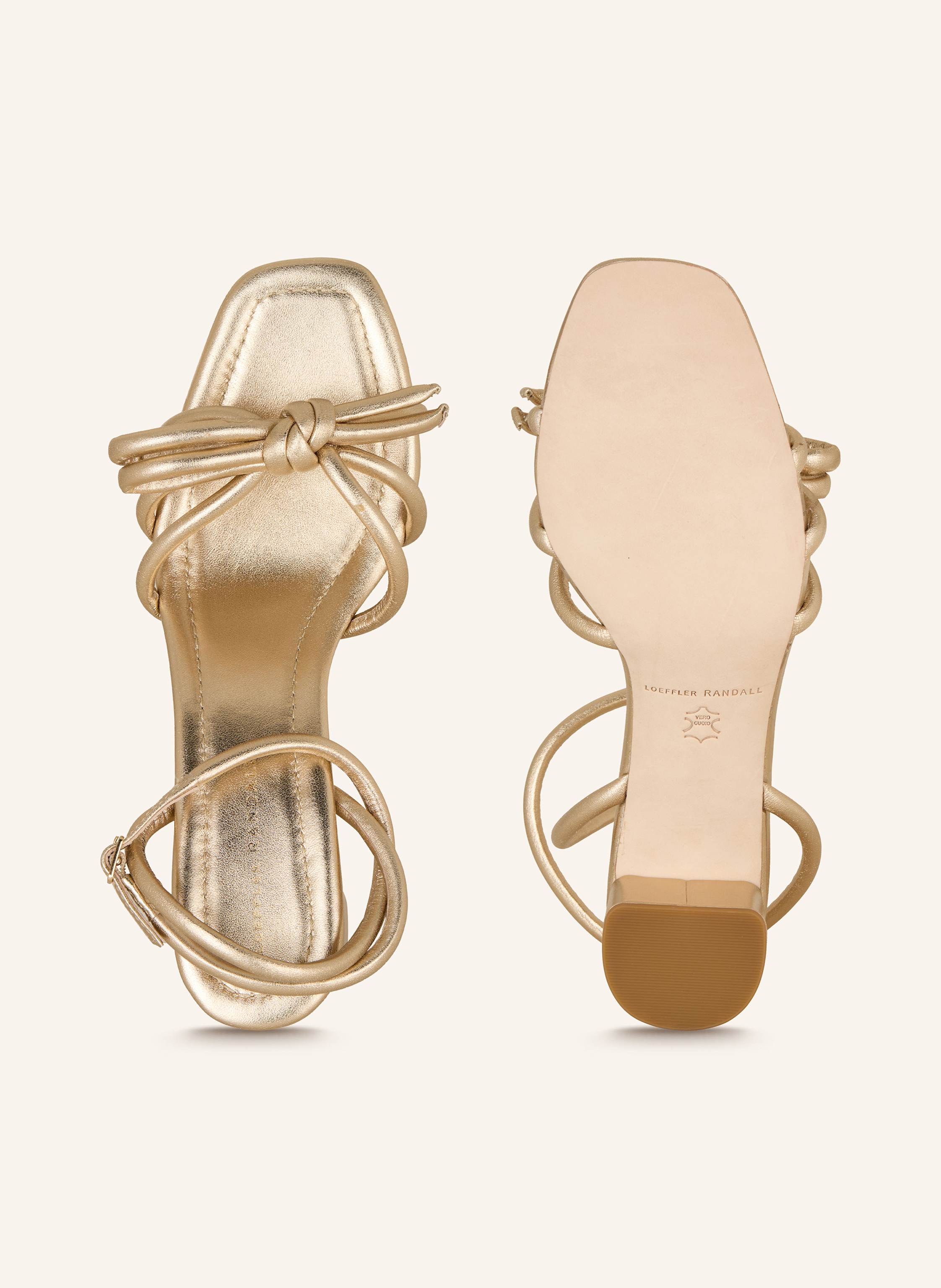 Thumbnail - Loeffler Randall Sandaletten Mikel gold