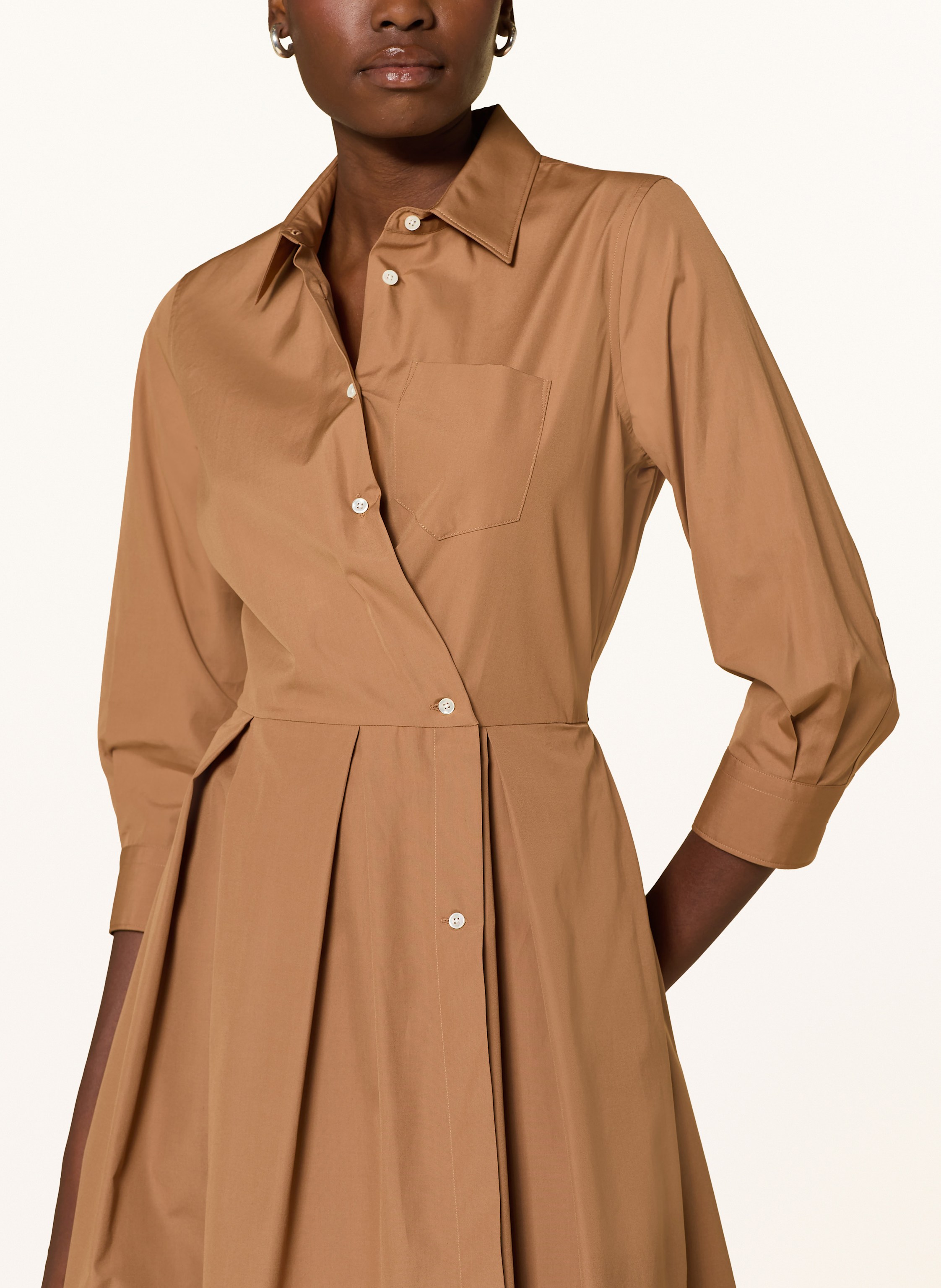 Thumbnail - Sara Roka Kleid Elenat braun