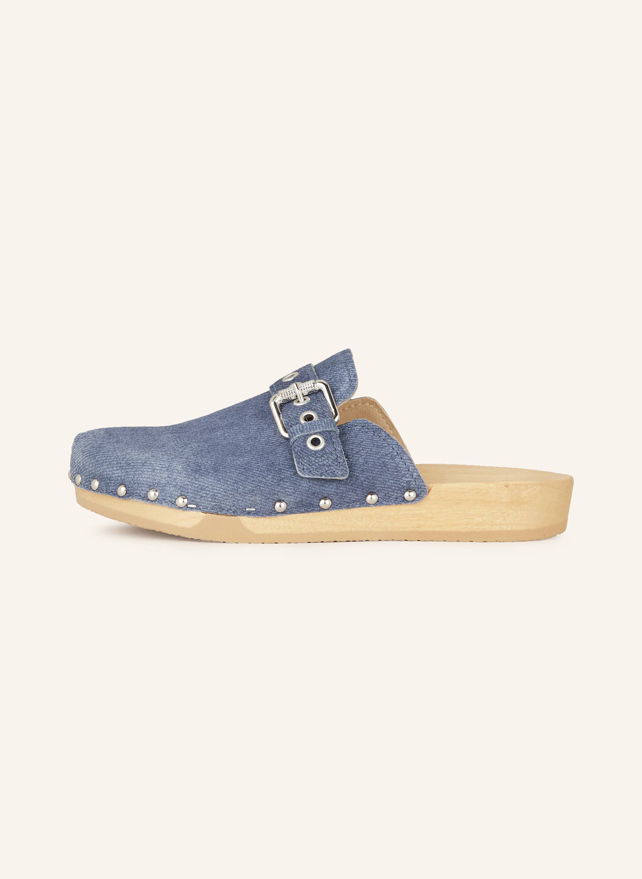 Thumbnail - Softclox Clogs Leslie Mit Nieten blau