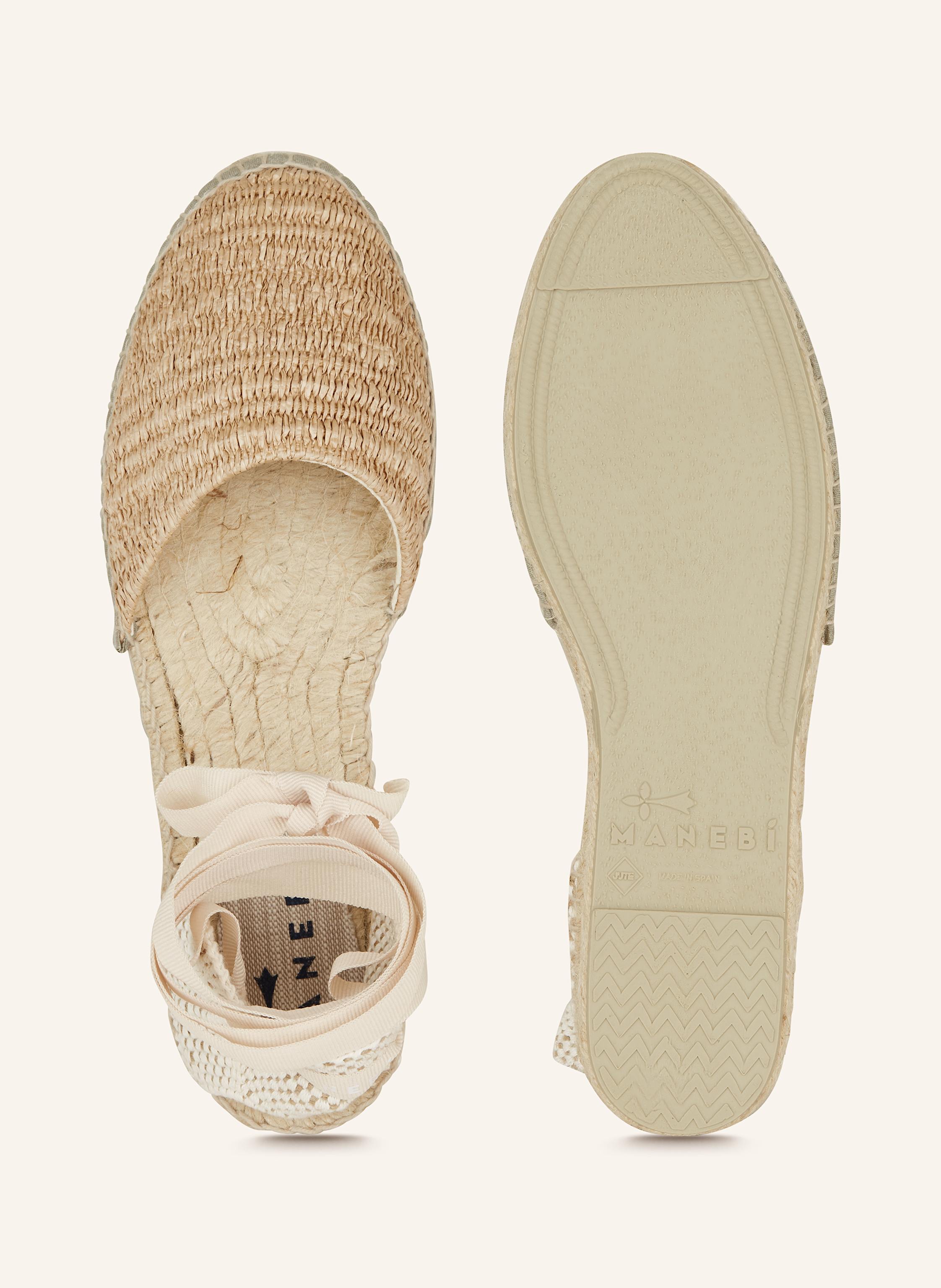 Thumbnail - Manebí Espadrilles Valenciana Yucatán beige