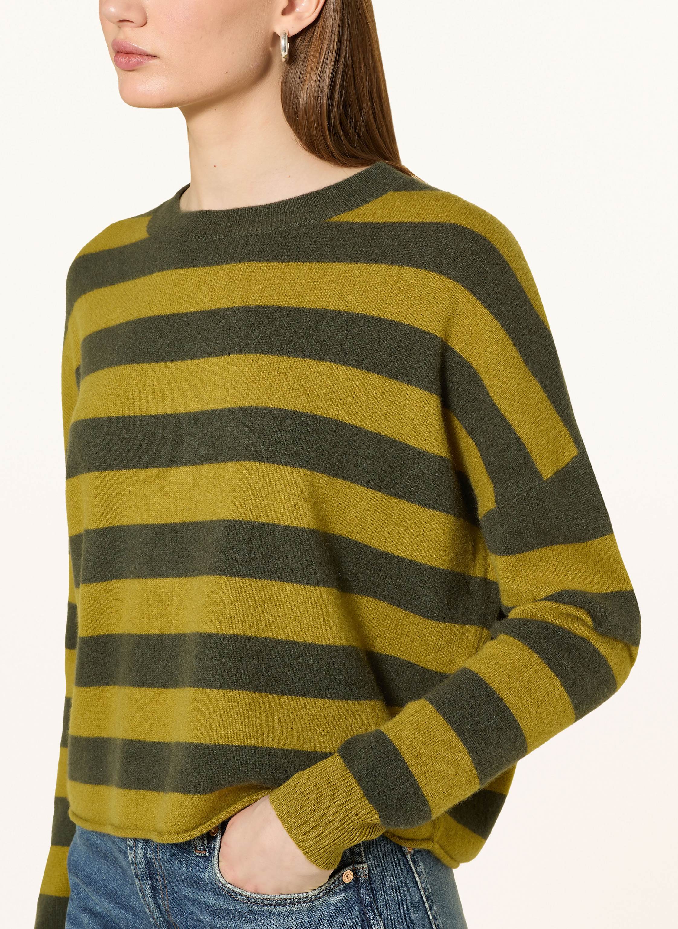 Thumbnail - Darling Harbour Cashmere-Pullover gelb