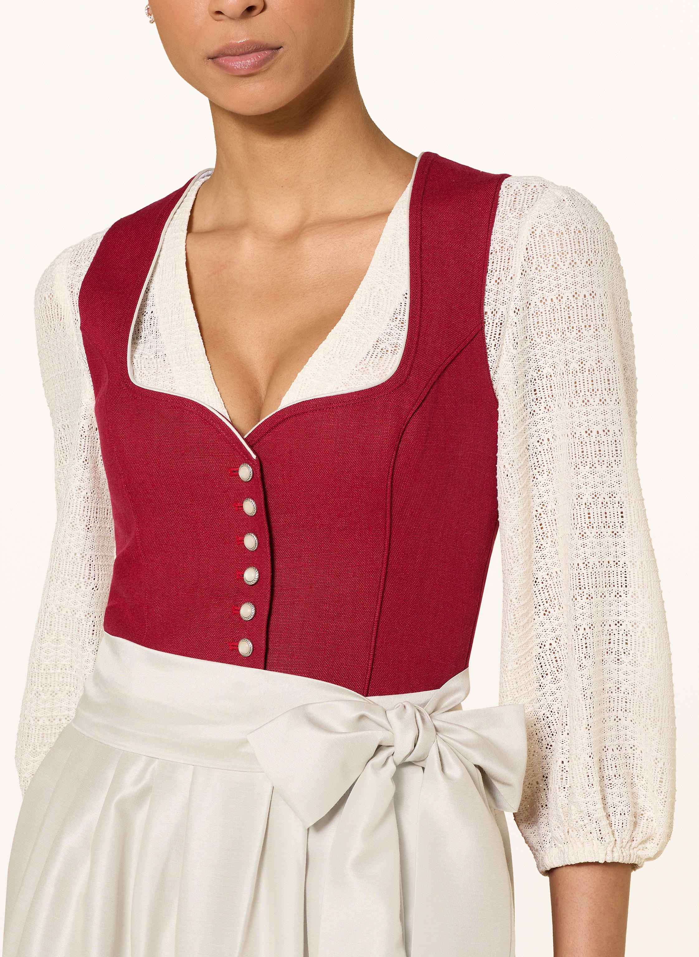 Thumbnail - Heimatglück Tracht Dirndl Vivienne rot