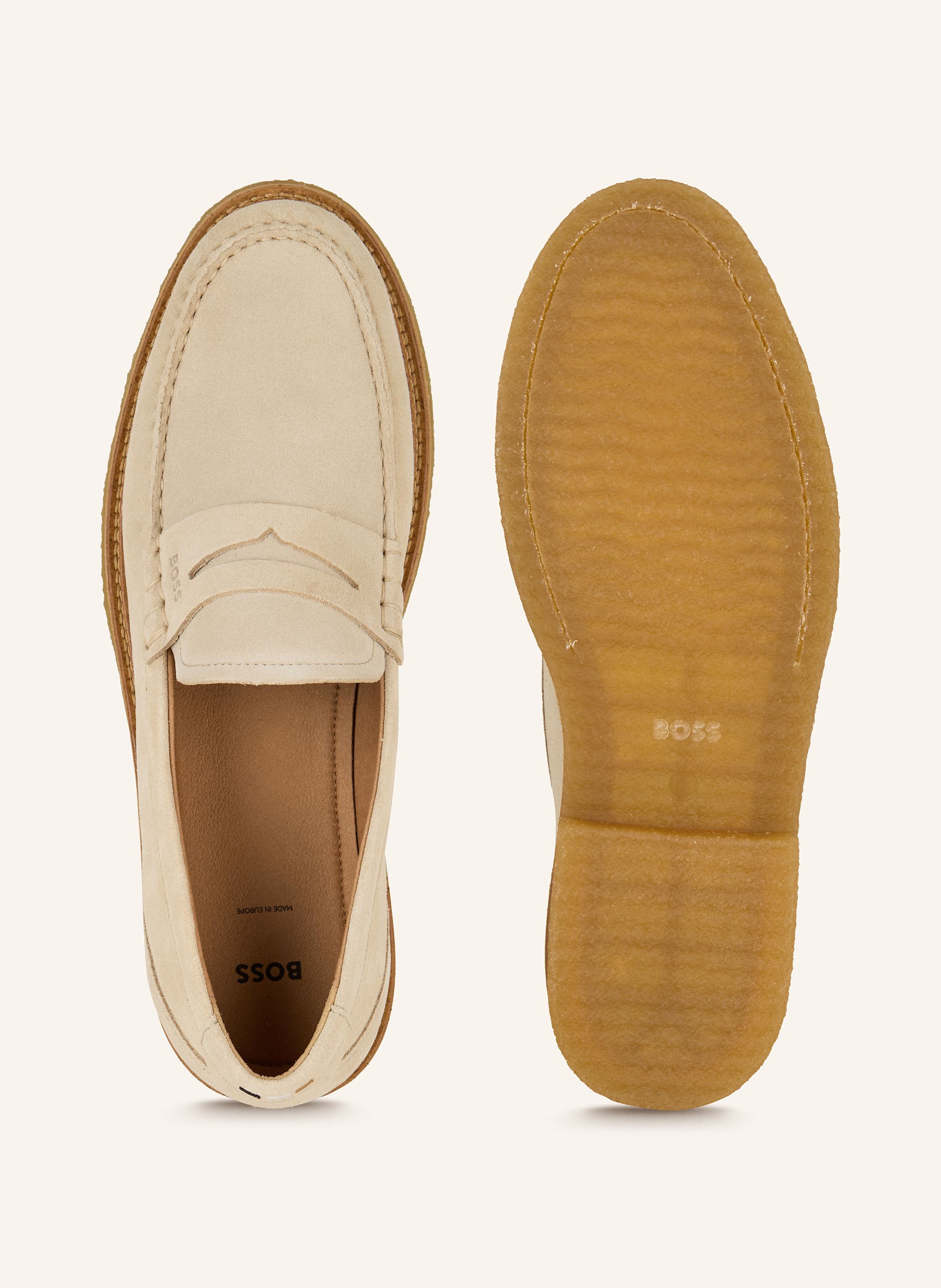 Thumbnail - Boss Penny-Loafer Kope beige