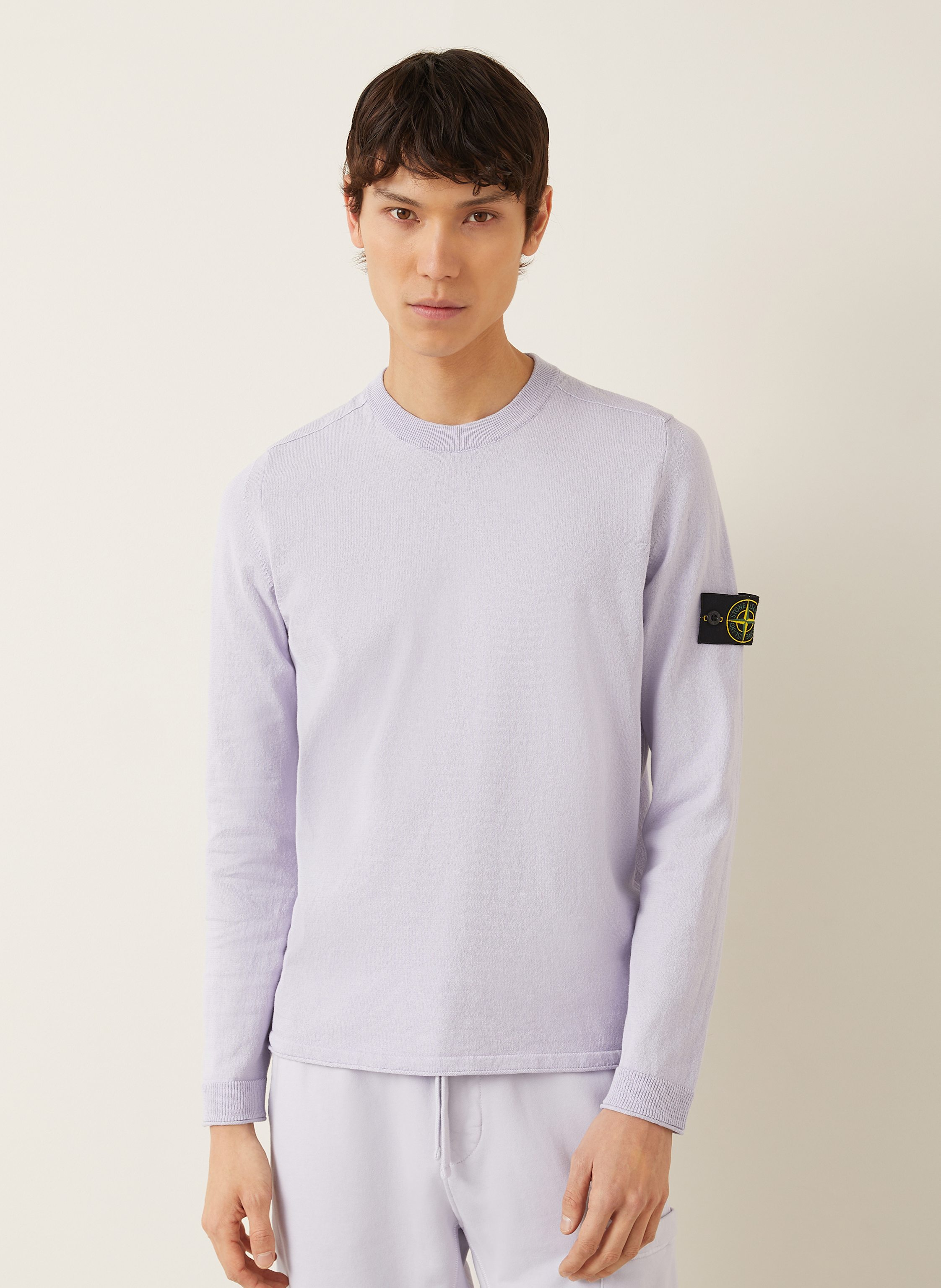 Thumbnail - Stone Island Pullover lila