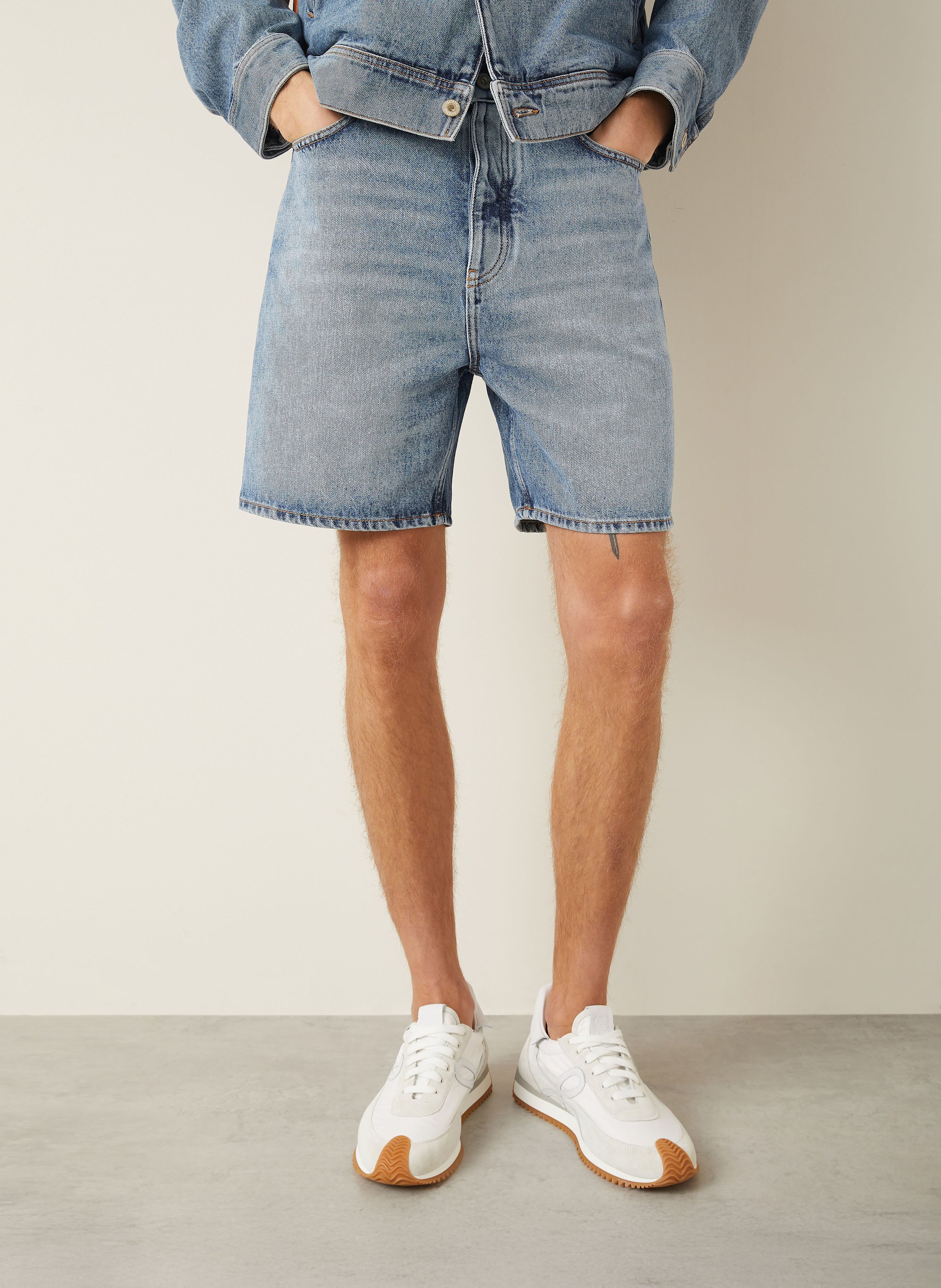 Thumbnail - Loewe Jeansshorts blau
