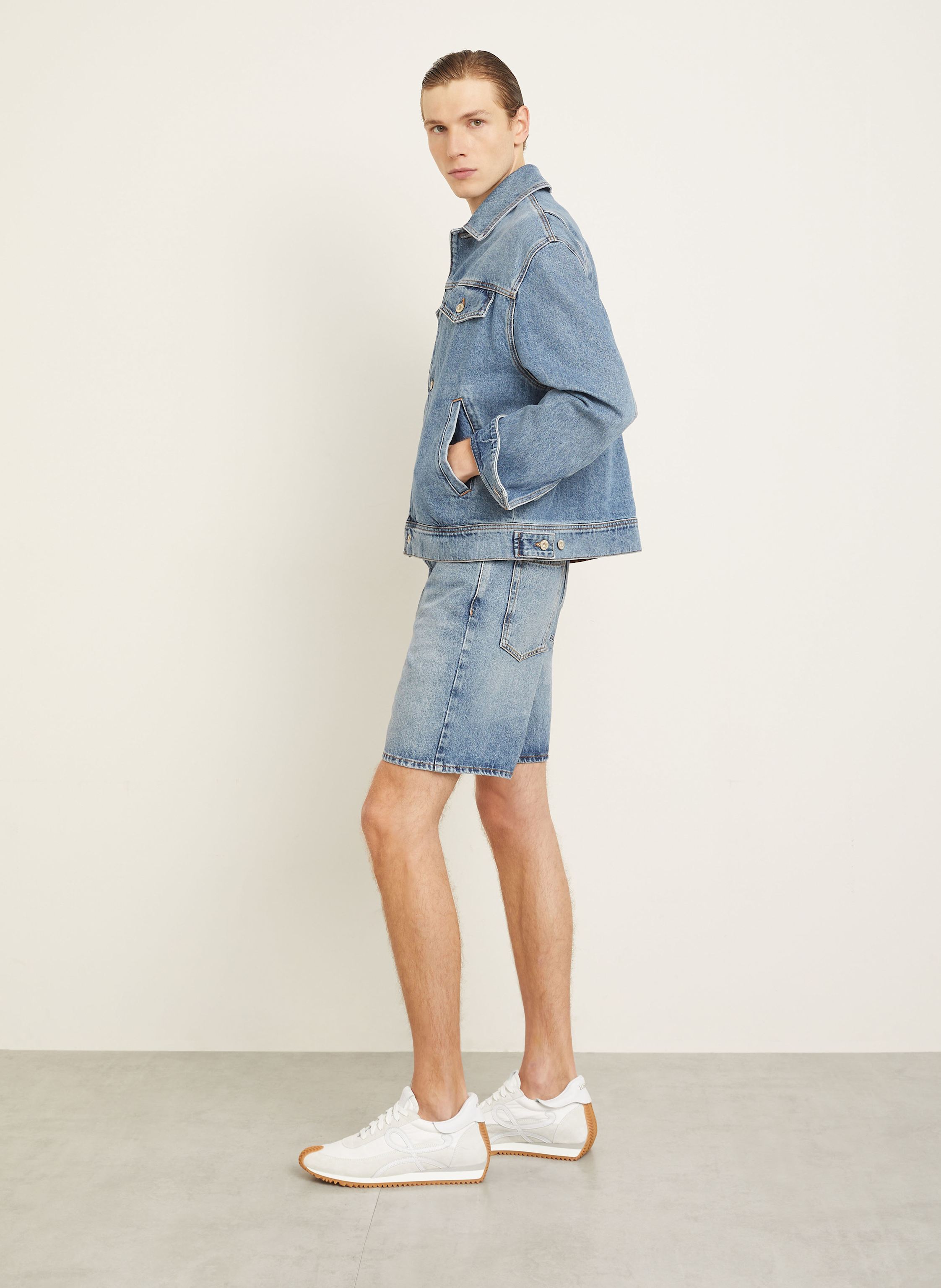 Thumbnail - Loewe Jeansshorts blau