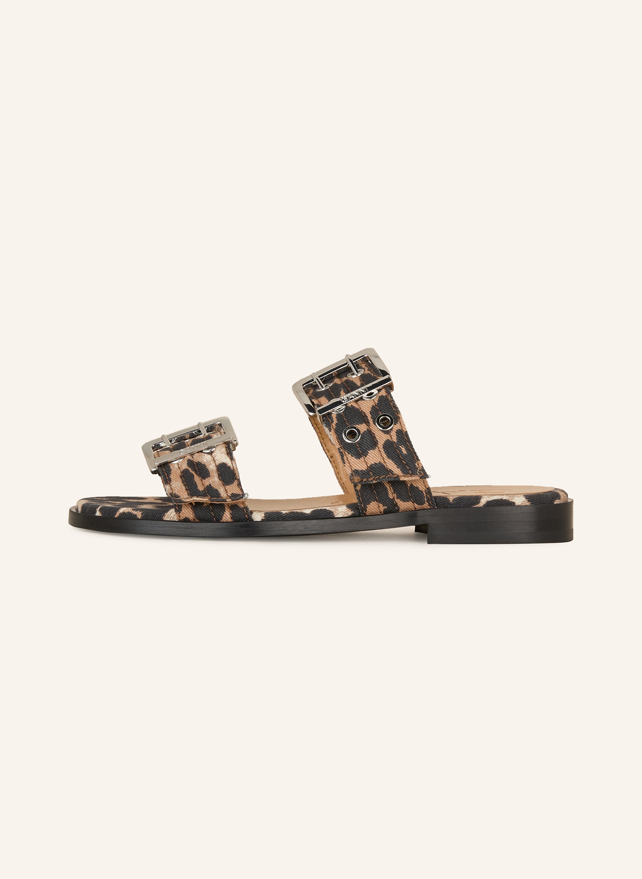 Thumbnail - Ganni Sandalen braun