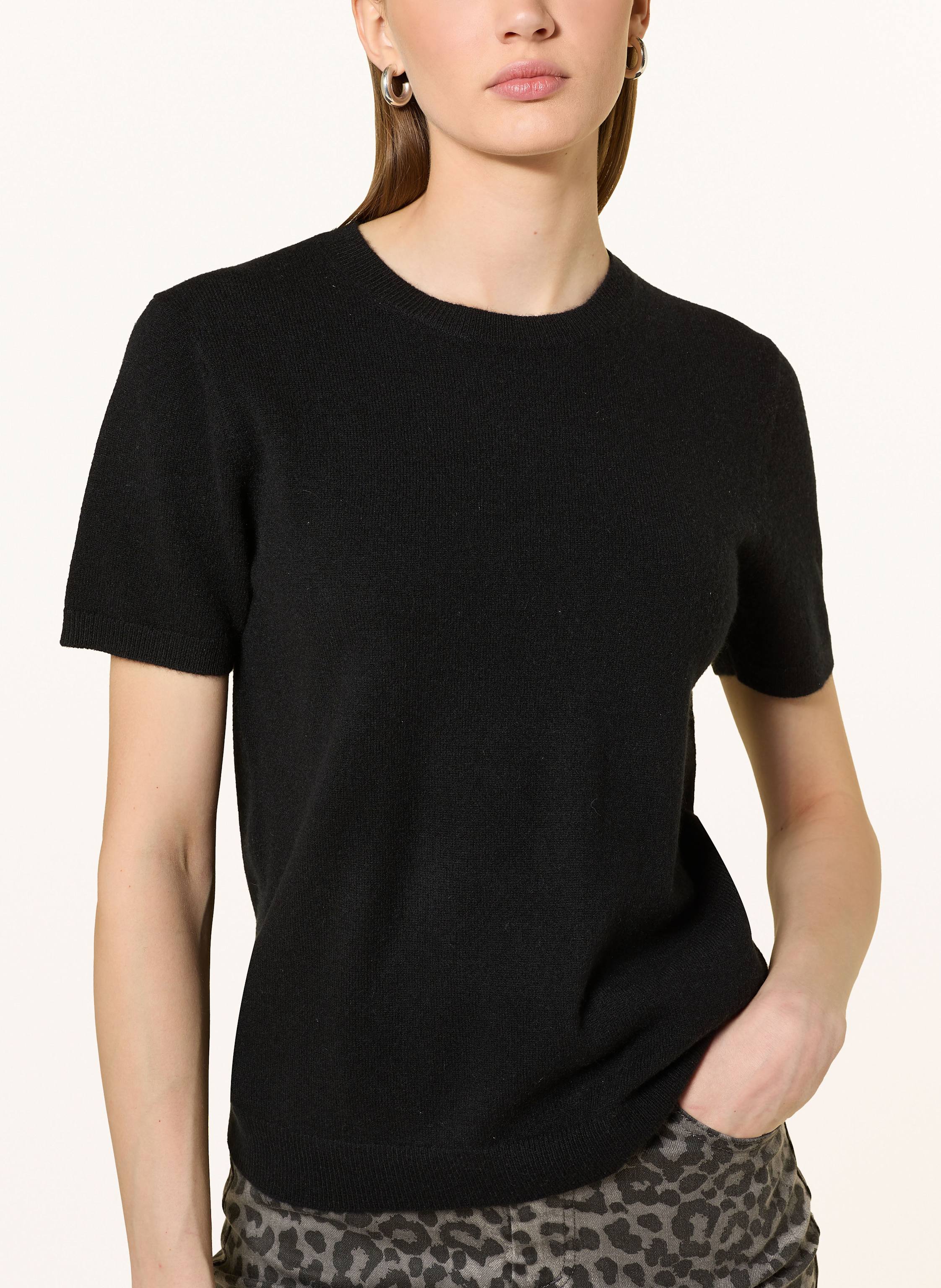 Thumbnail - Darling Harbour Strickshirt Aus Cashmere schwarz