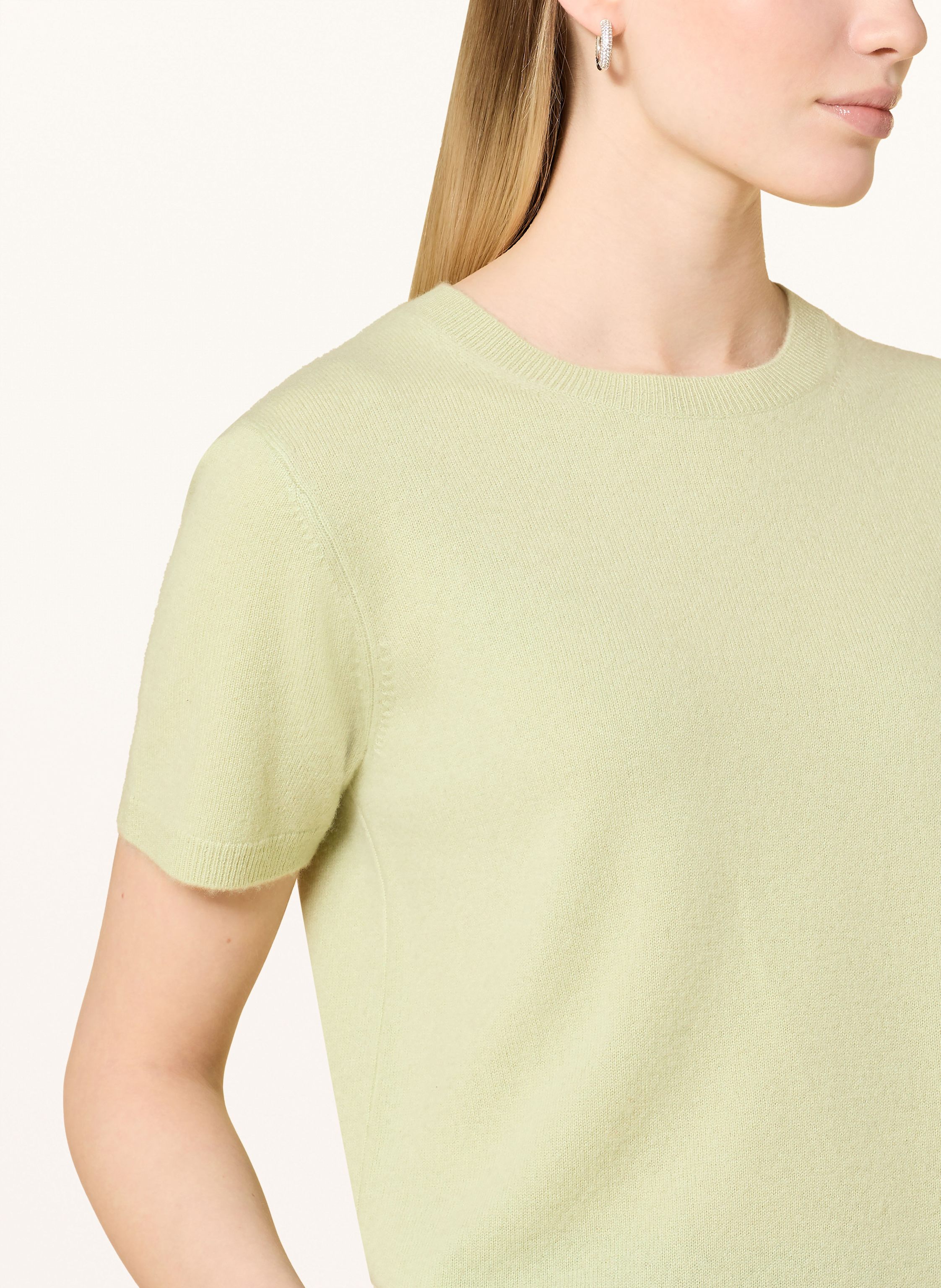 Thumbnail - Darling Harbour Strickshirt Aus Cashmere gruen