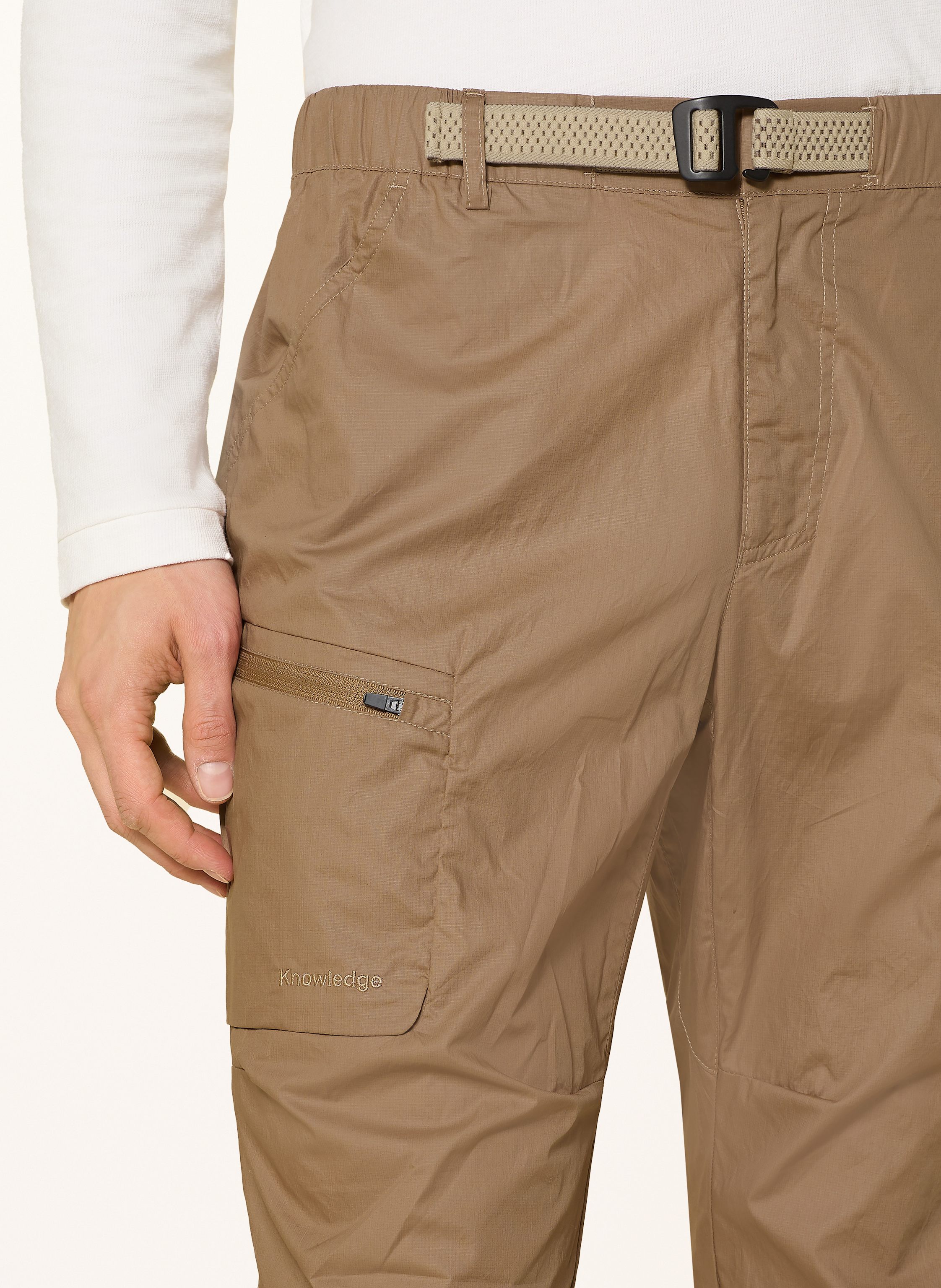 Thumbnail - Knowledgecotton Apparel Trekkinghose beige