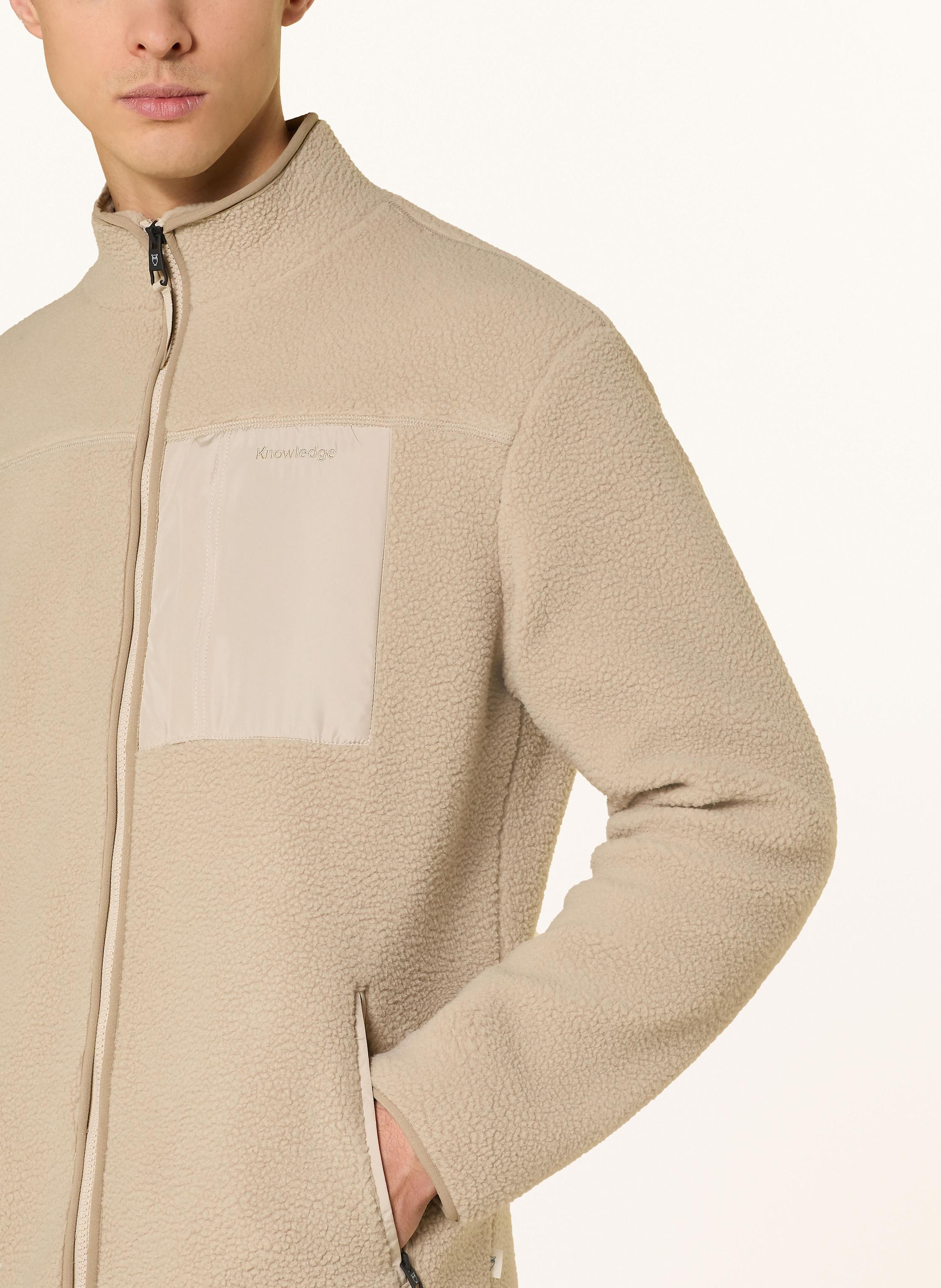 Thumbnail - Knowledgecotton Apparel Fleecejacke Everyday Adventure beige