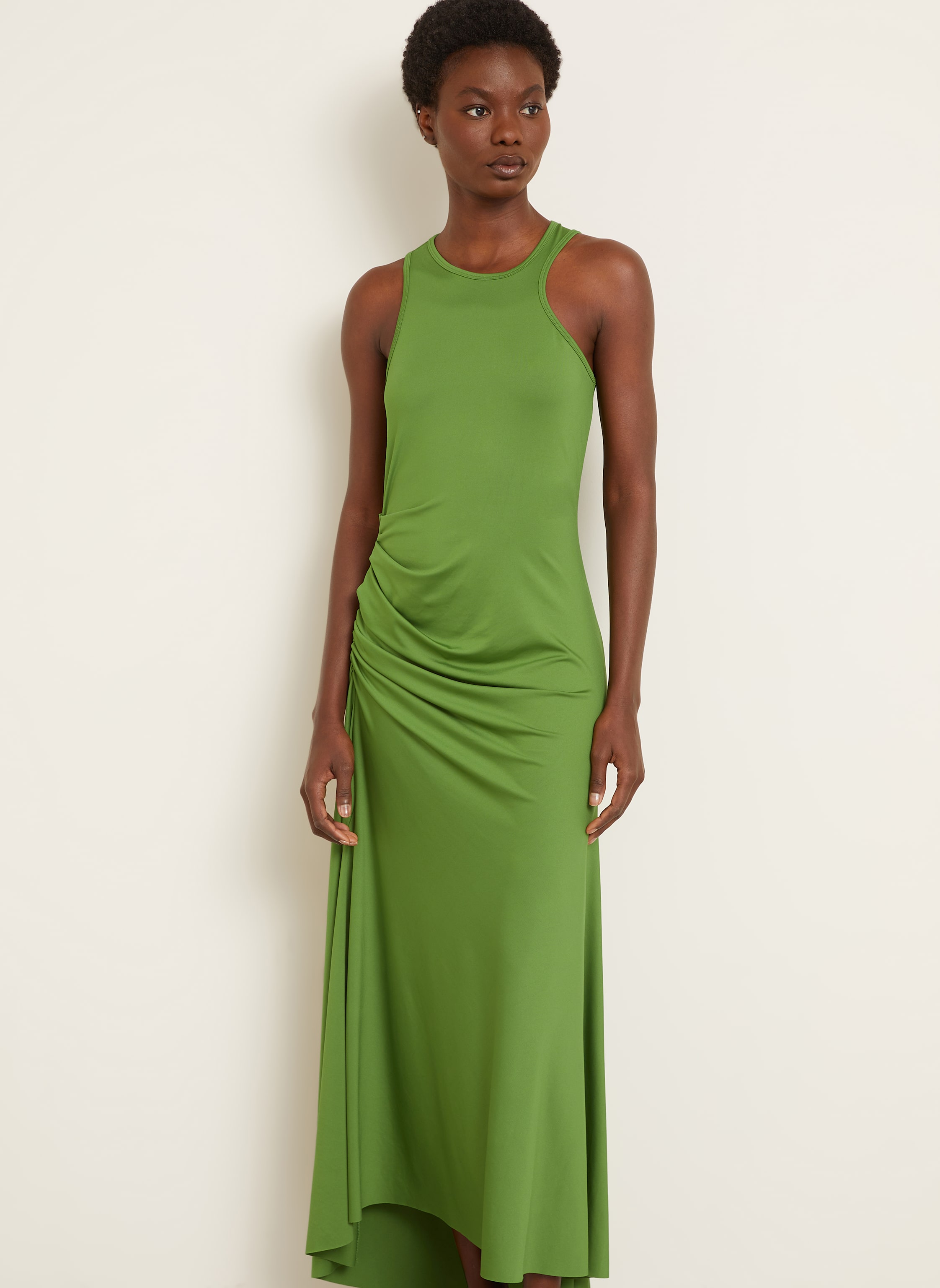 Thumbnail - Victoria Beckham Jerseykleid gruen