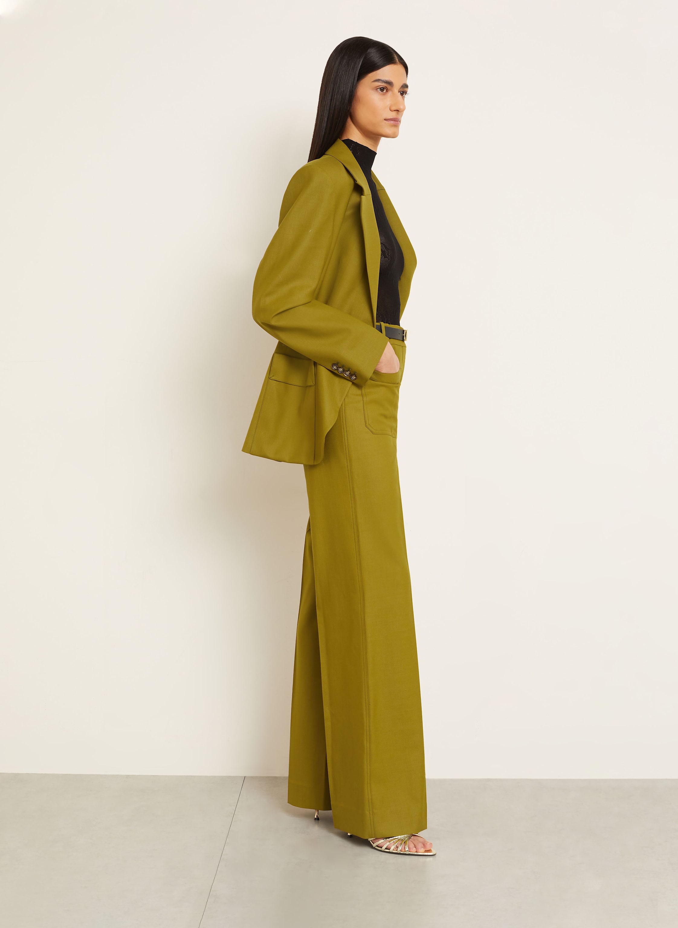 Thumbnail - Victoria Beckham Hose Alina gruen