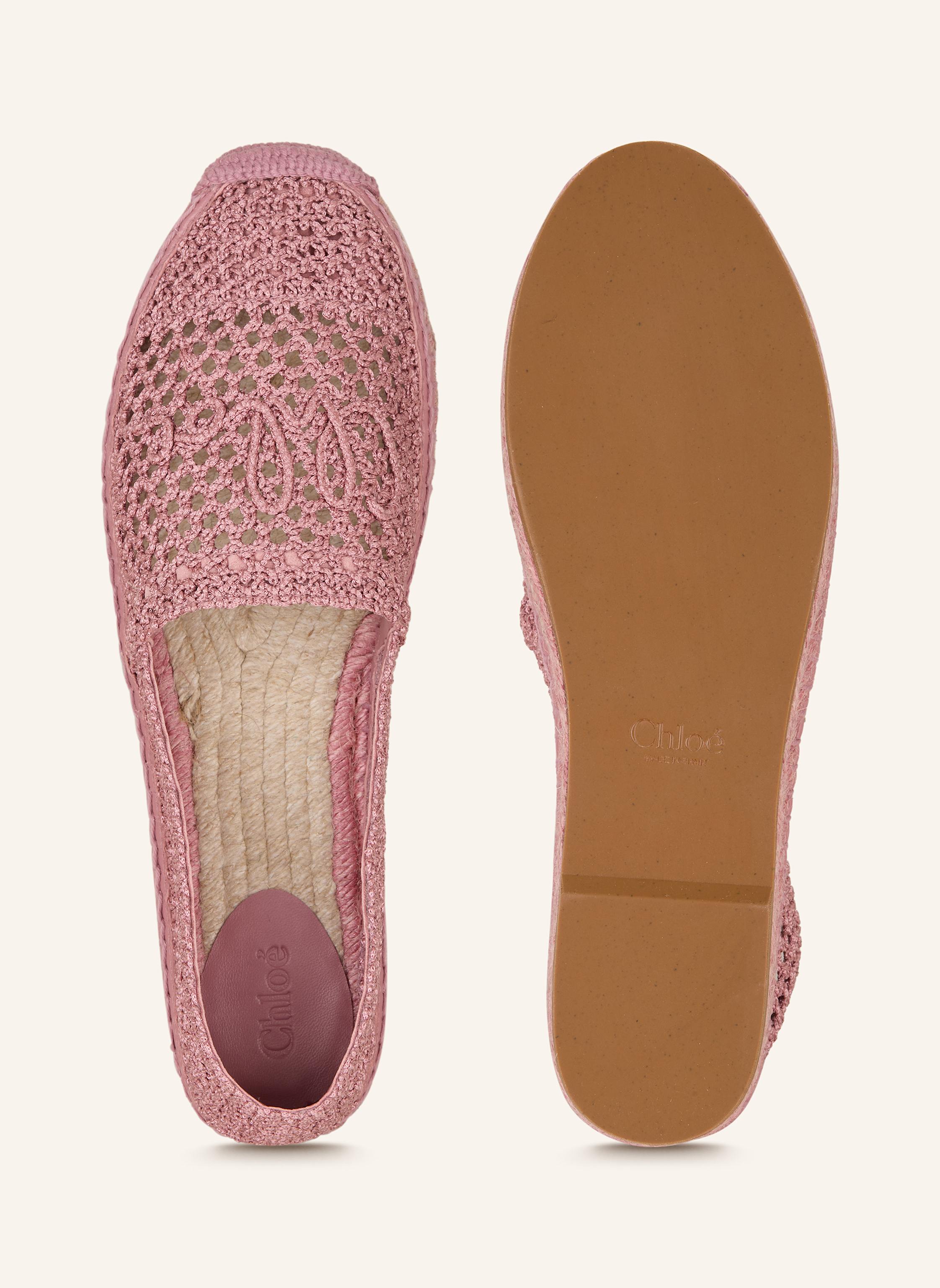 Thumbnail - Chloé Espadrilles Isla rosa