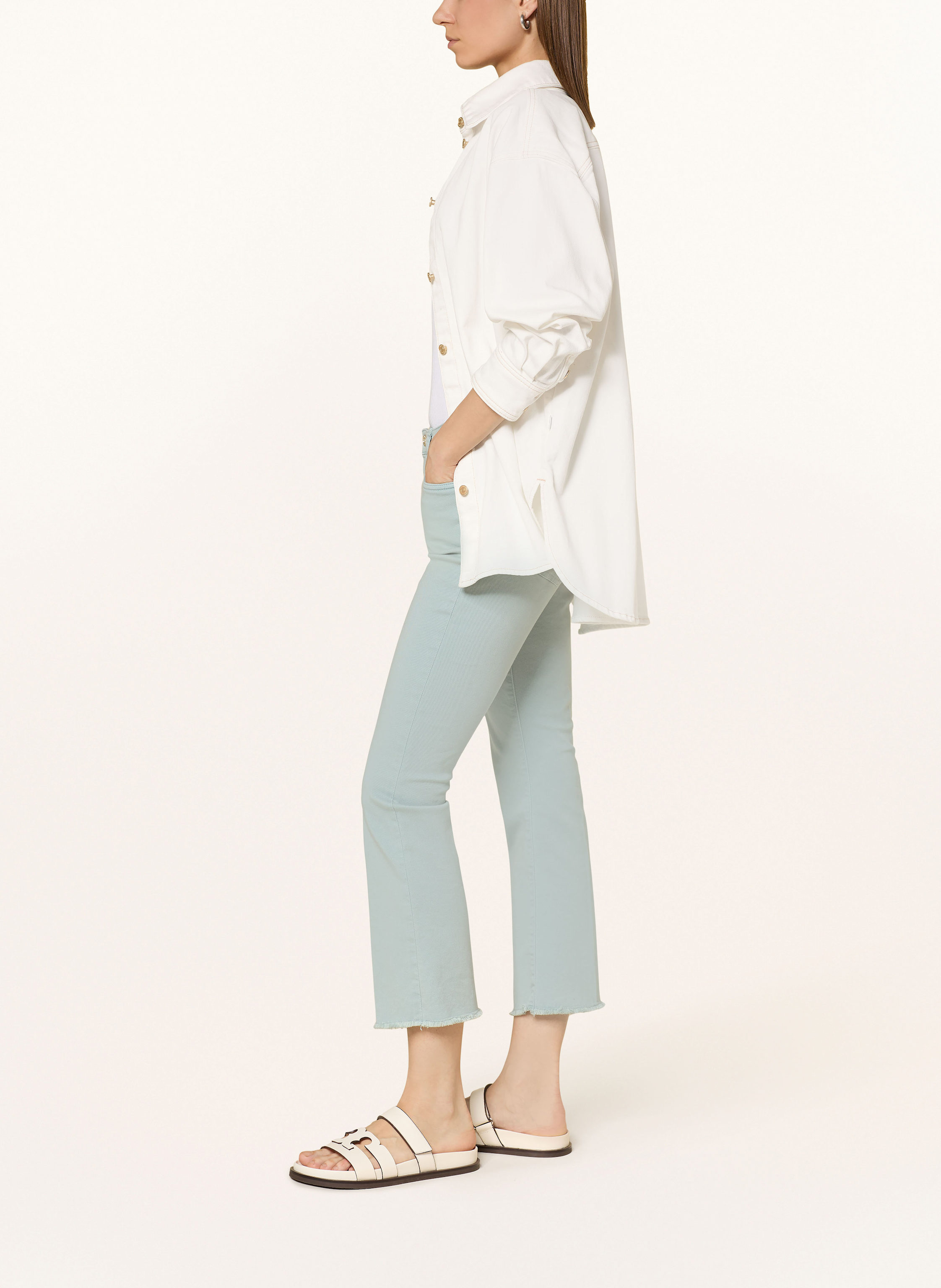 Thumbnail - Nine:Inthe:Morning Flared Jeans Easy Kick blau