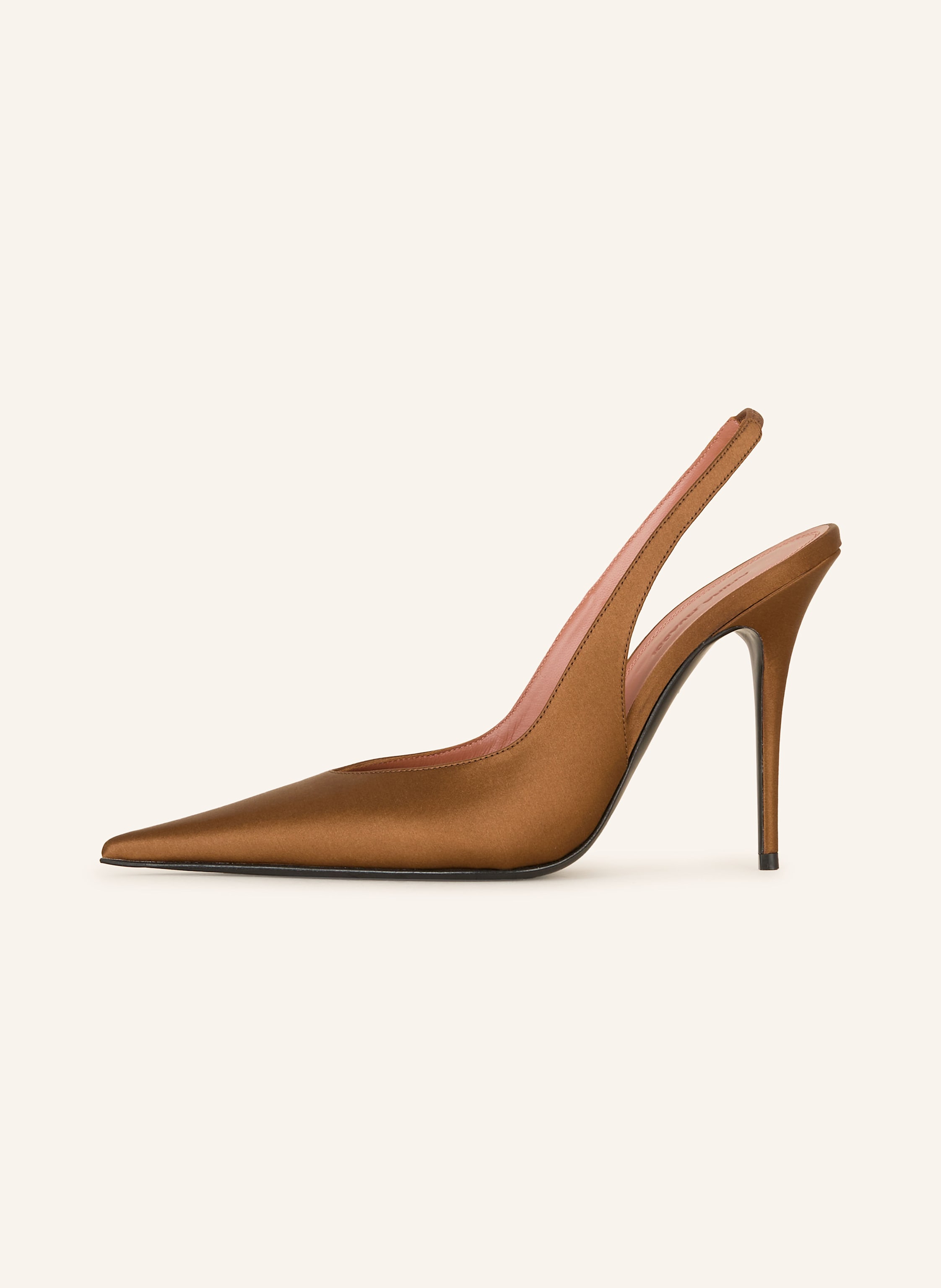 Thumbnail - Amina Muaddi Slingpumps braun