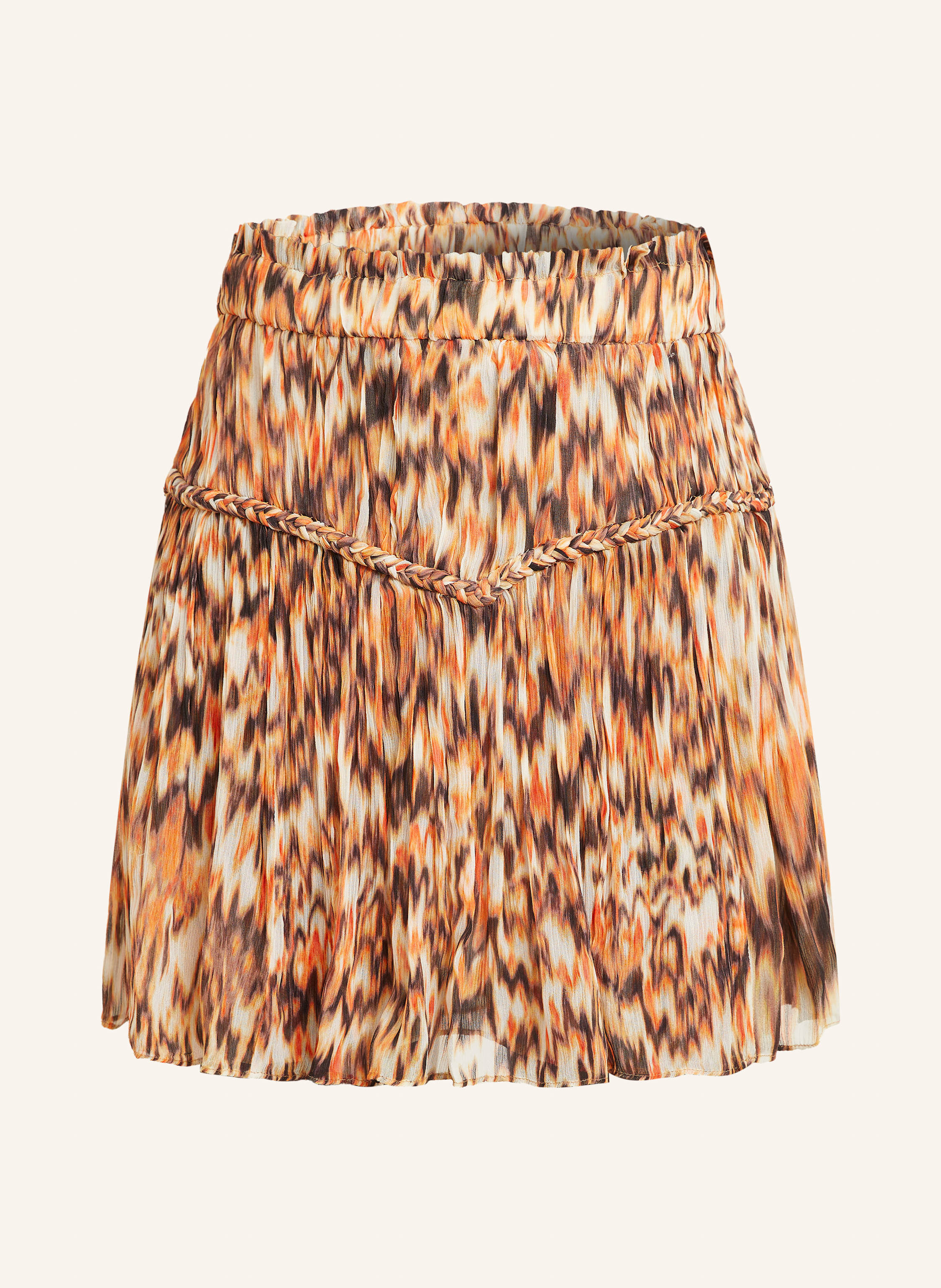 スカート ISABEL MARANT 'Roumi' skirt Orange ISABEL MARANT Skirt ROUMI in orange/ black/ ecru