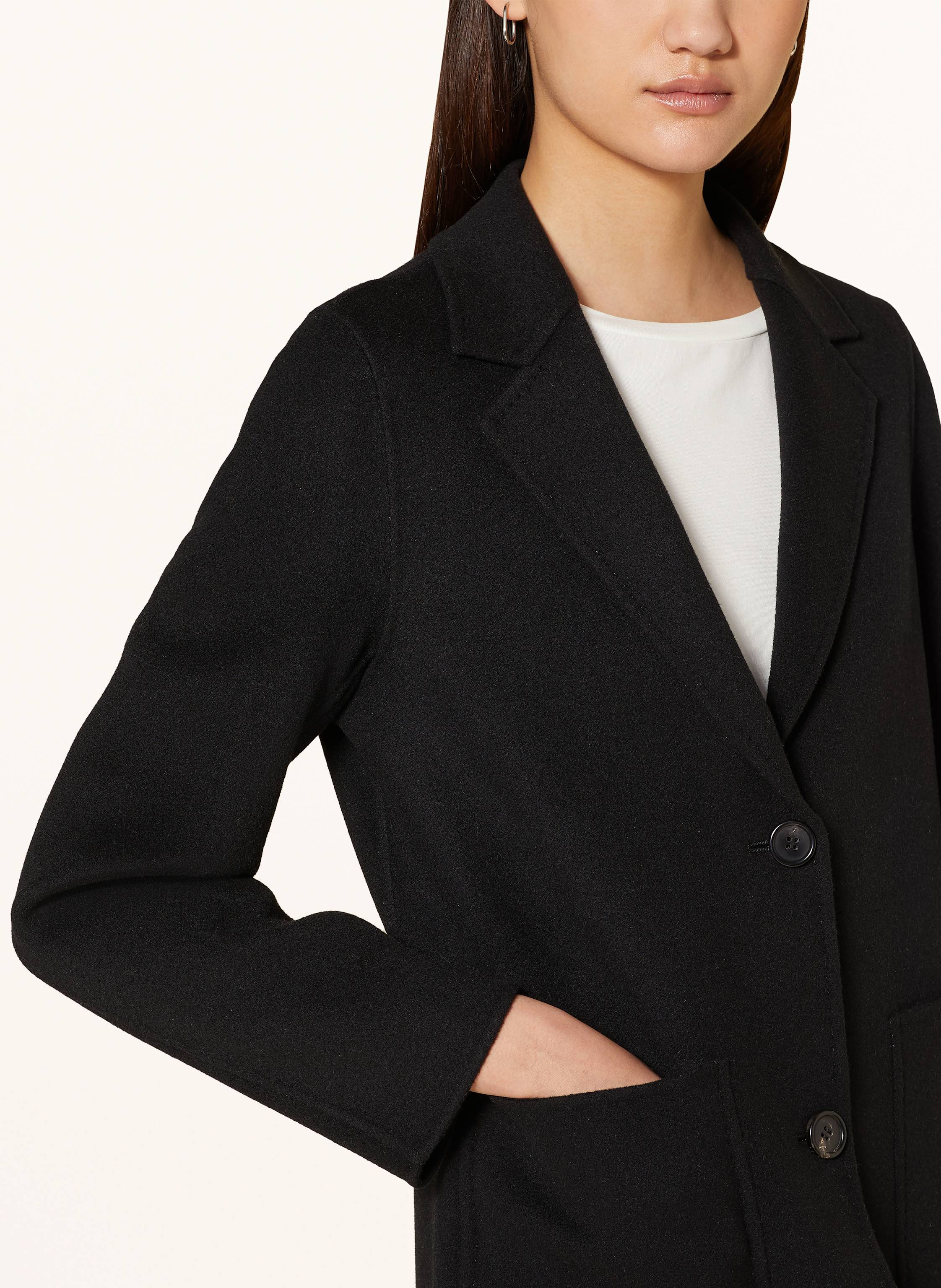 Thumbnail - Arma Wollmantel schwarz