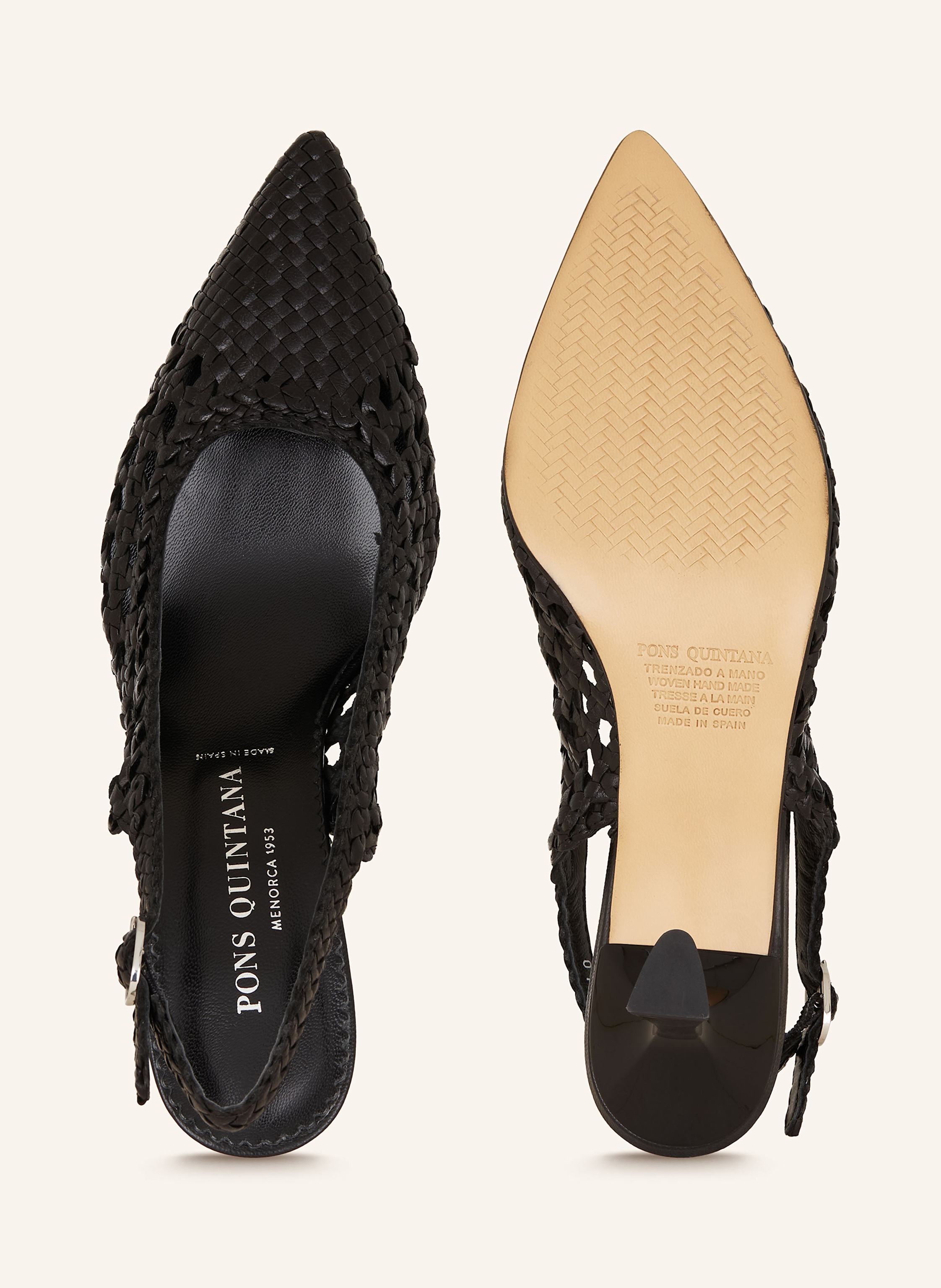 Thumbnail - Pons Quintana Slingpumps schwarz