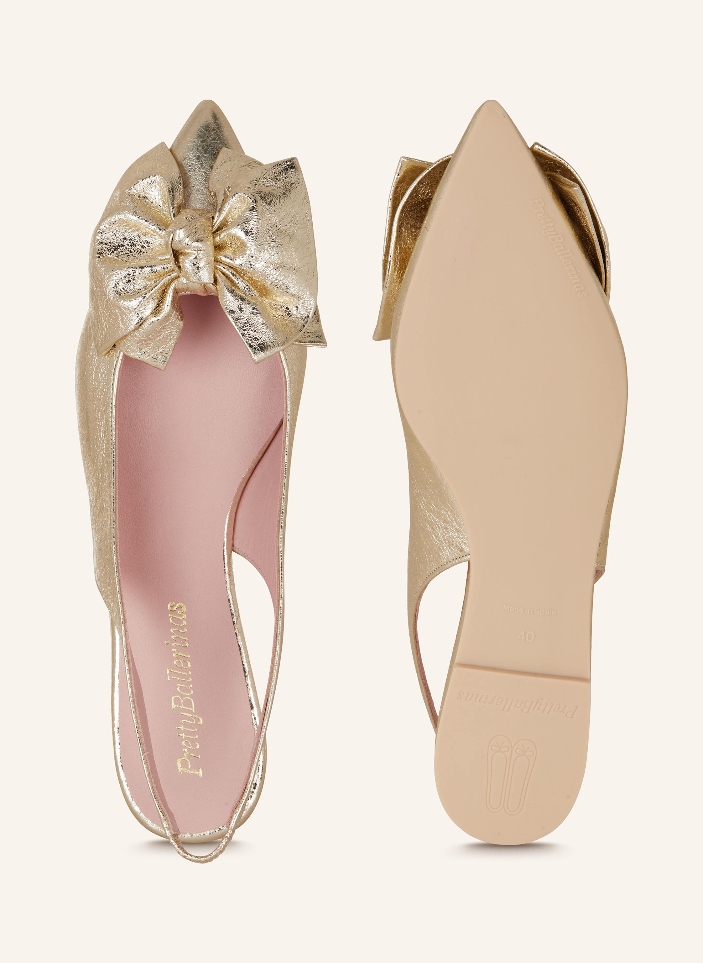 Thumbnail - Pretty Ballerinas Slingballerinas Chandra gold