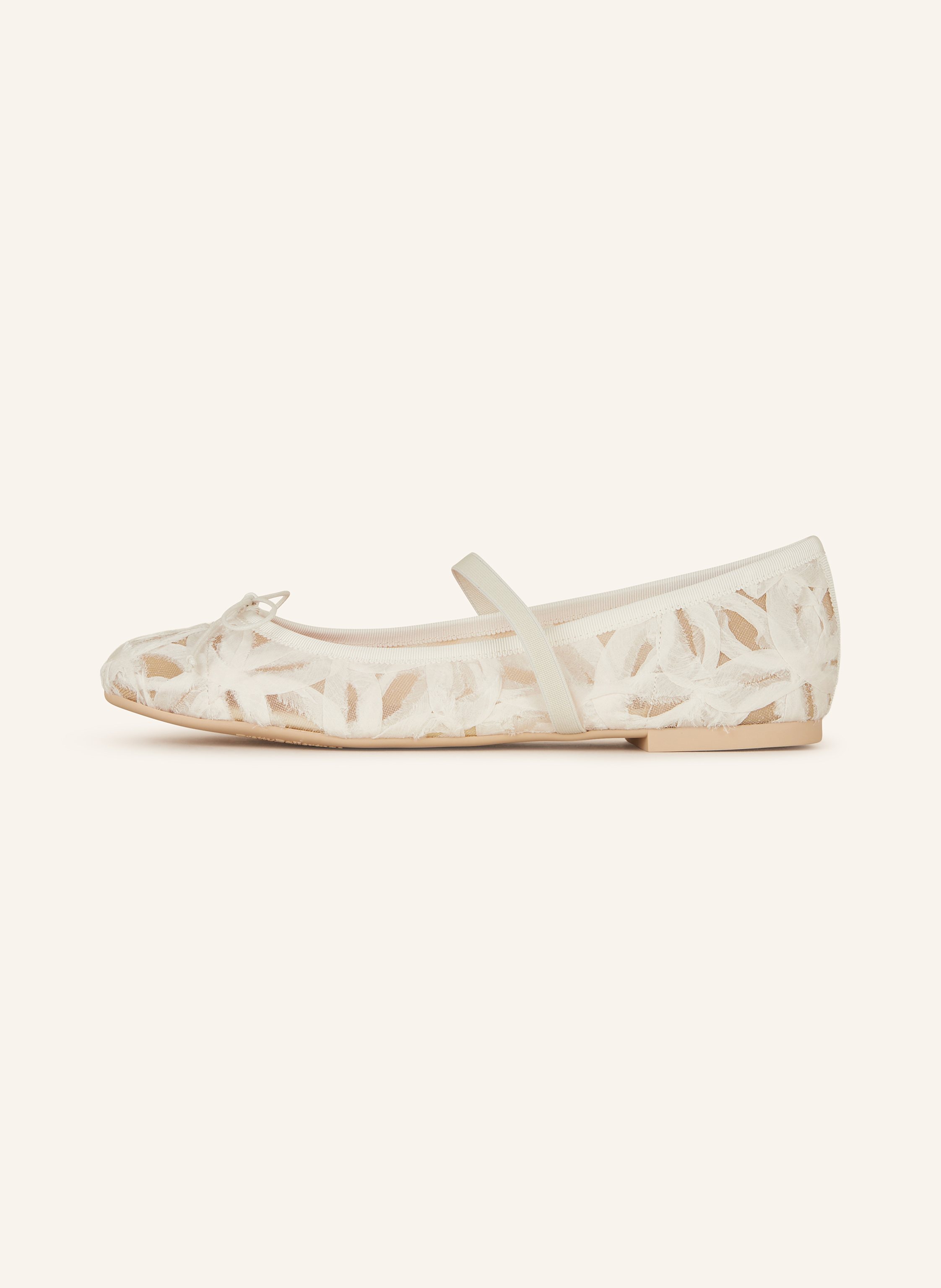 Thumbnail - Pretty Ballerinas Mary-Jane-Ballerinas Perla beige