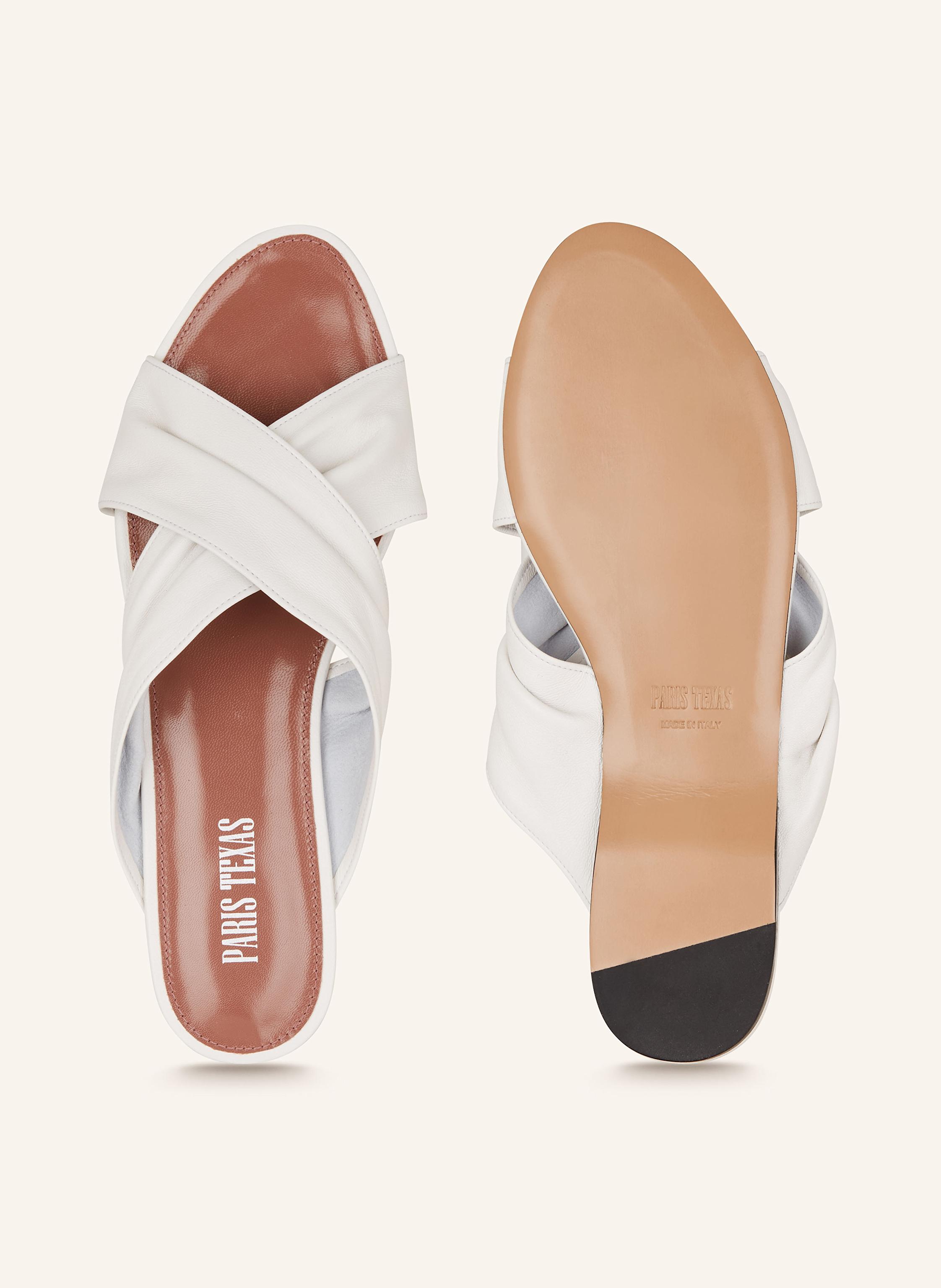 Thumbnail - Paris Texas Pantoletten Maria weiss