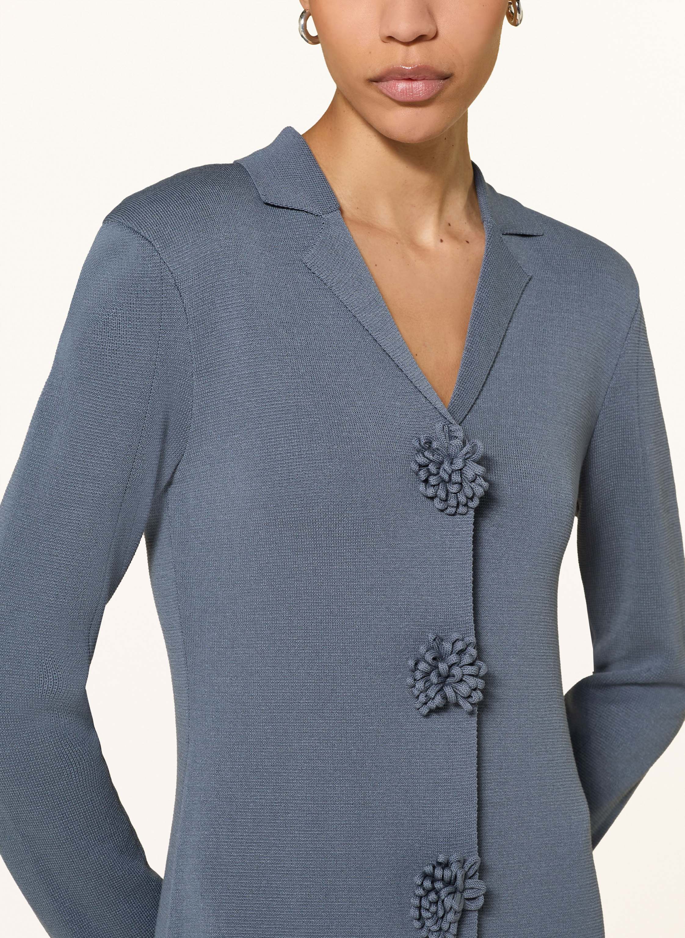 Thumbnail - By Malene Birger Strickkleid Rosie blau
