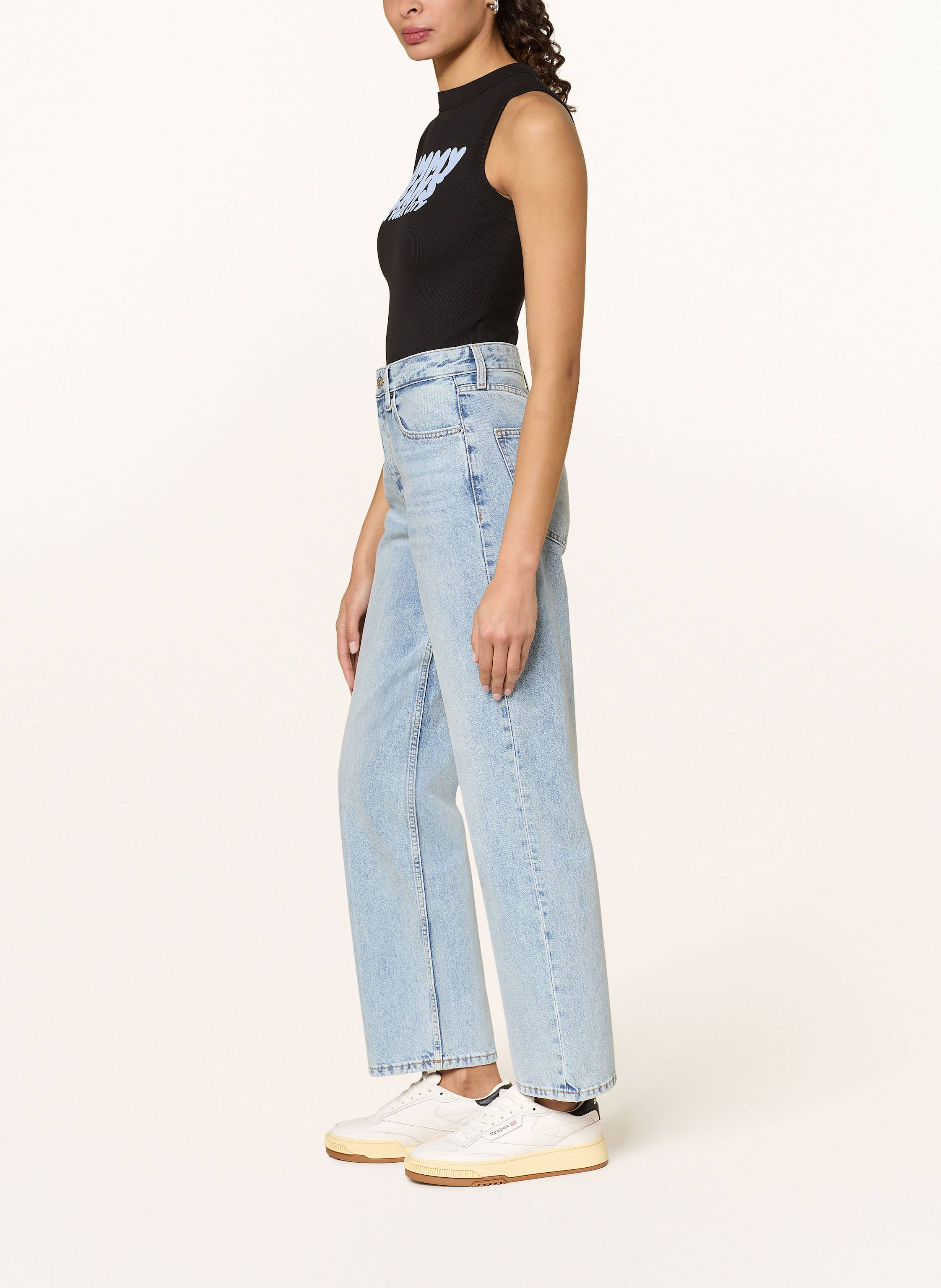 Thumbnail - Tommy Jeans Straight Jeans Layla blau