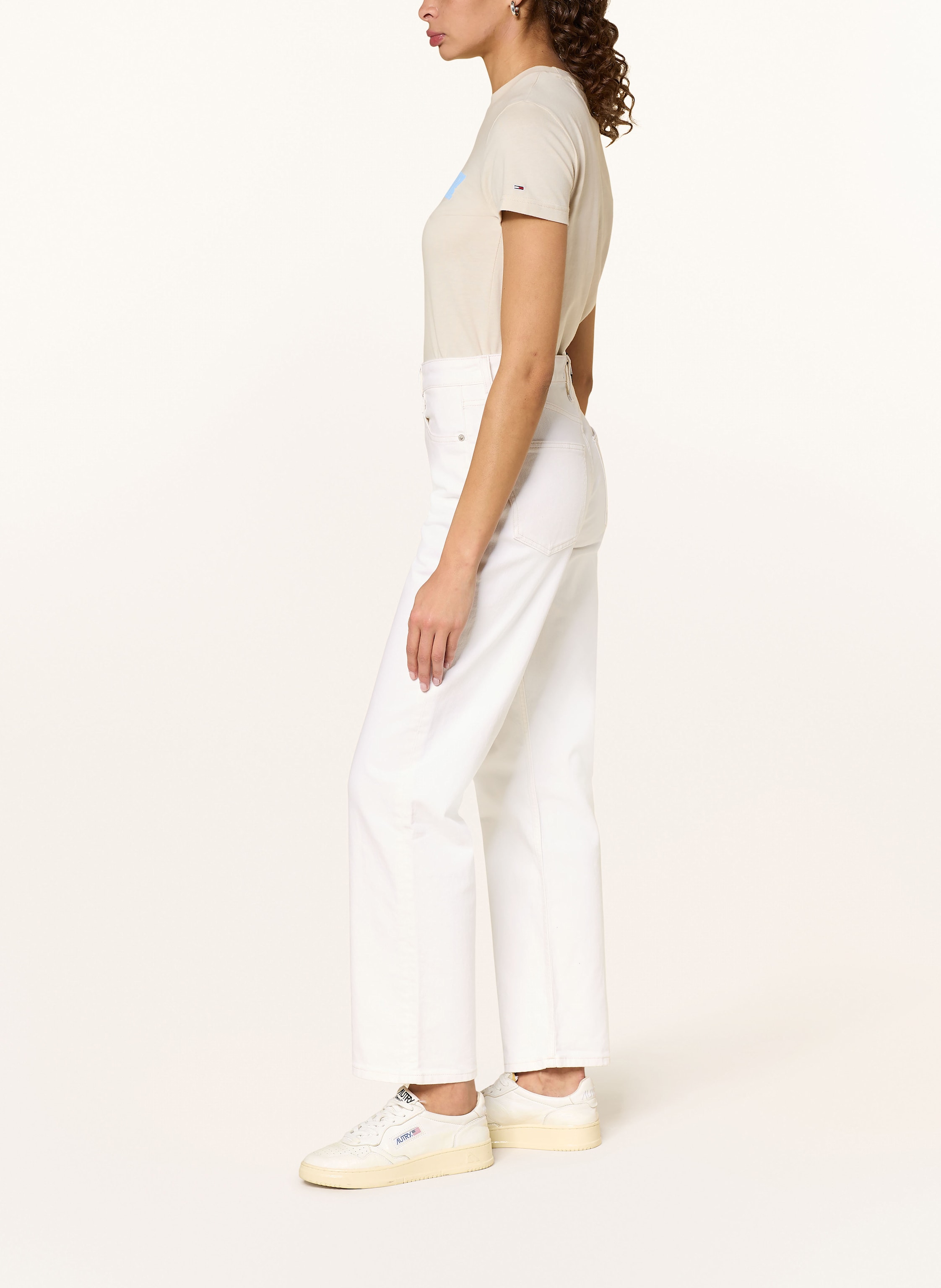 Thumbnail - Tommy Jeans Straight Jeans Layla weiss