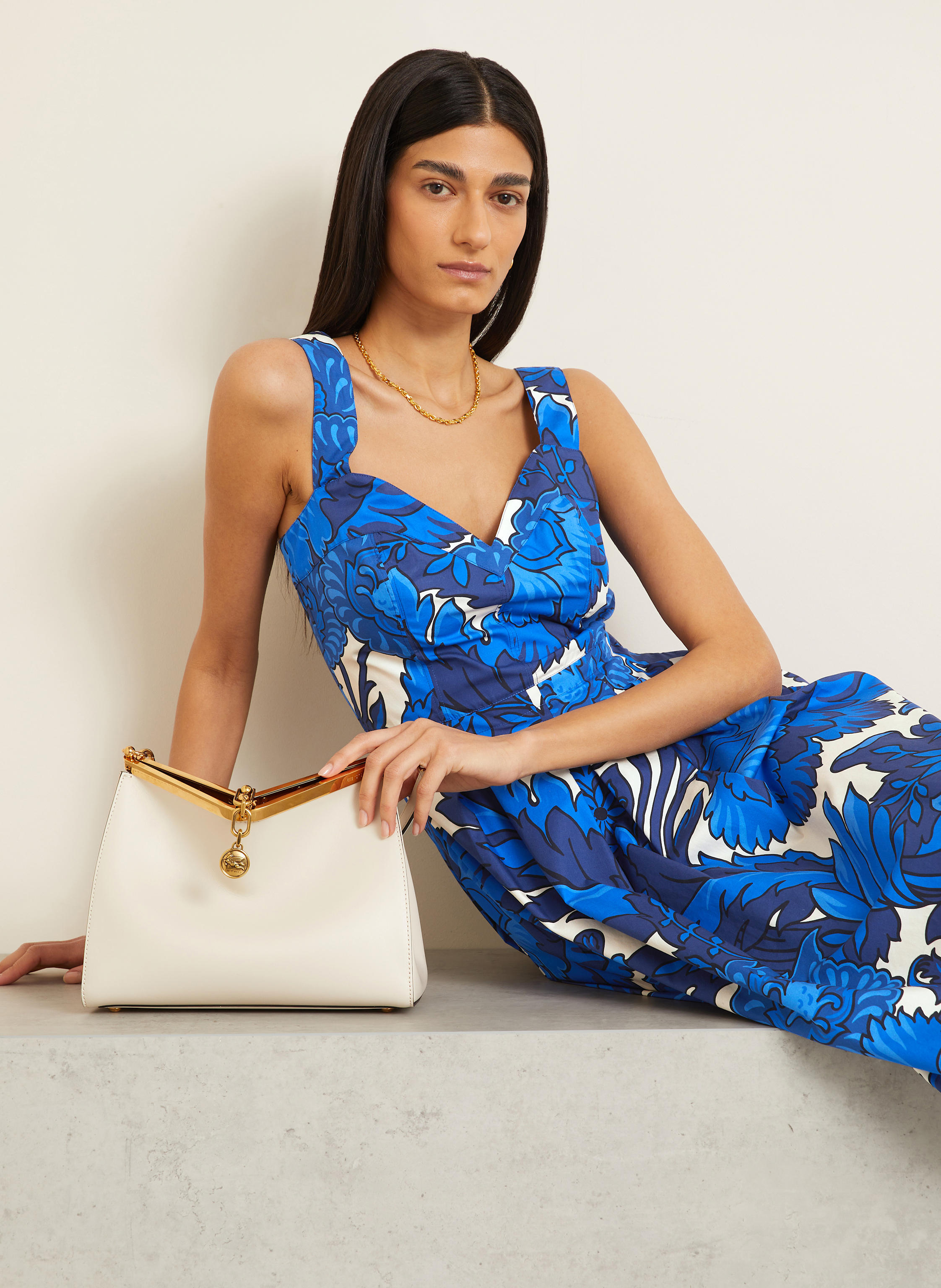 Thumbnail - Etro Kleid blau