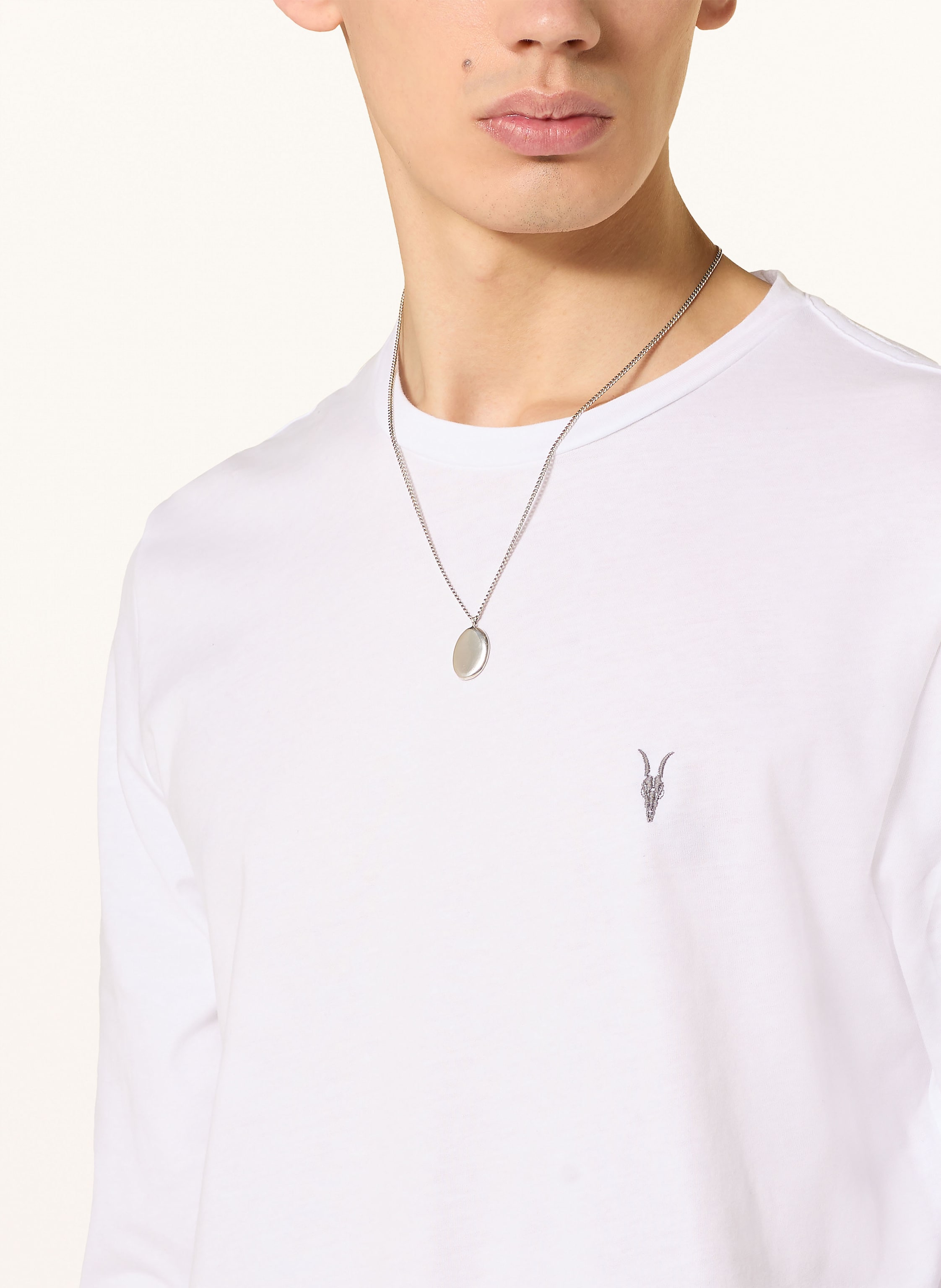 Thumbnail - Allsaints Longsleeve Brace weiss