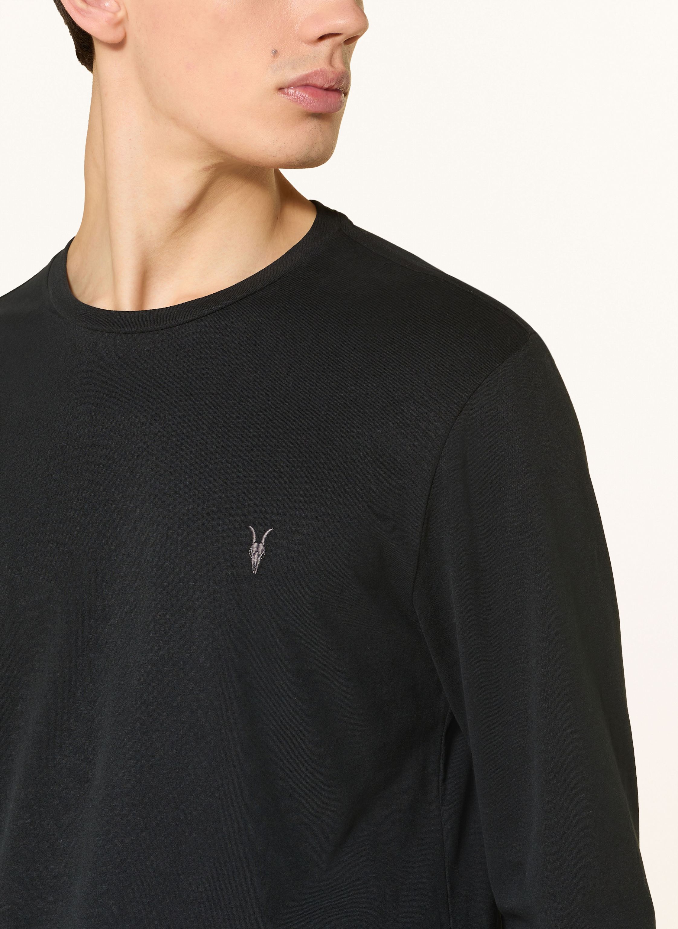 Thumbnail - Allsaints Longsleeve Brace schwarz