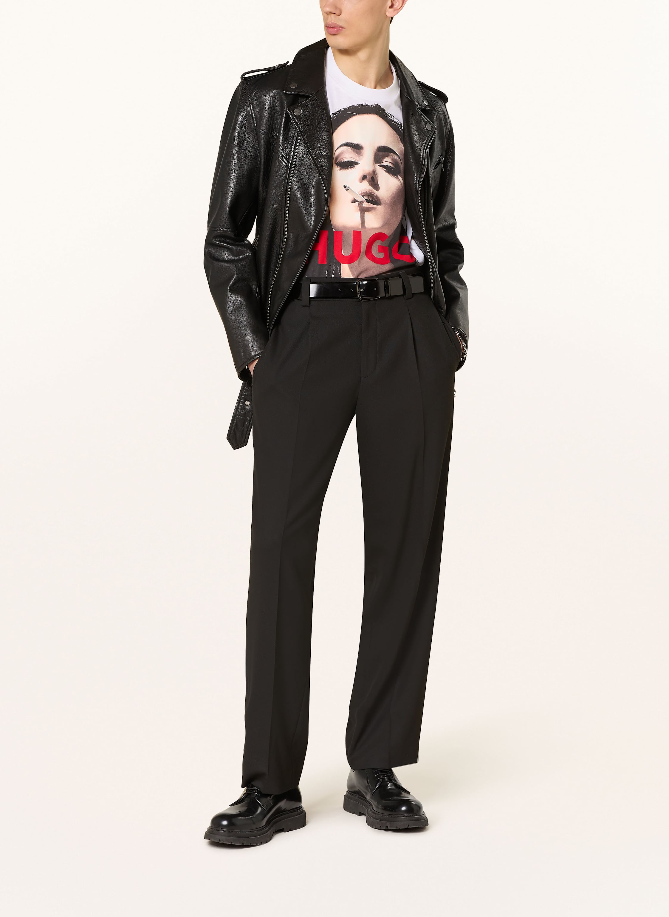 Thumbnail - Hugo T-Shirt Duwedie weiss