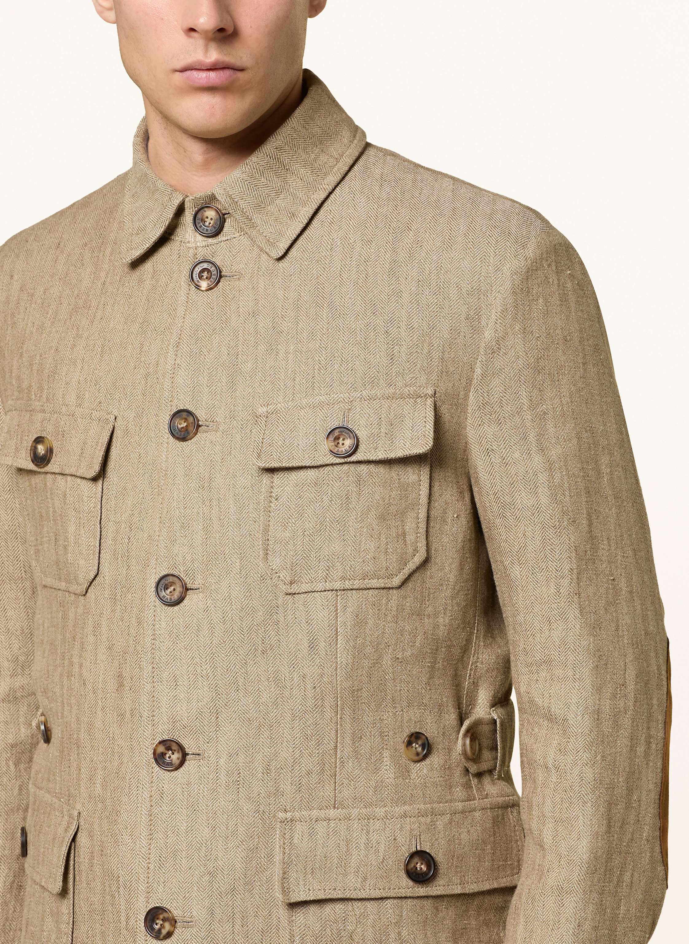 Thumbnail - Habsburg Leinenjacke Feistritz beige