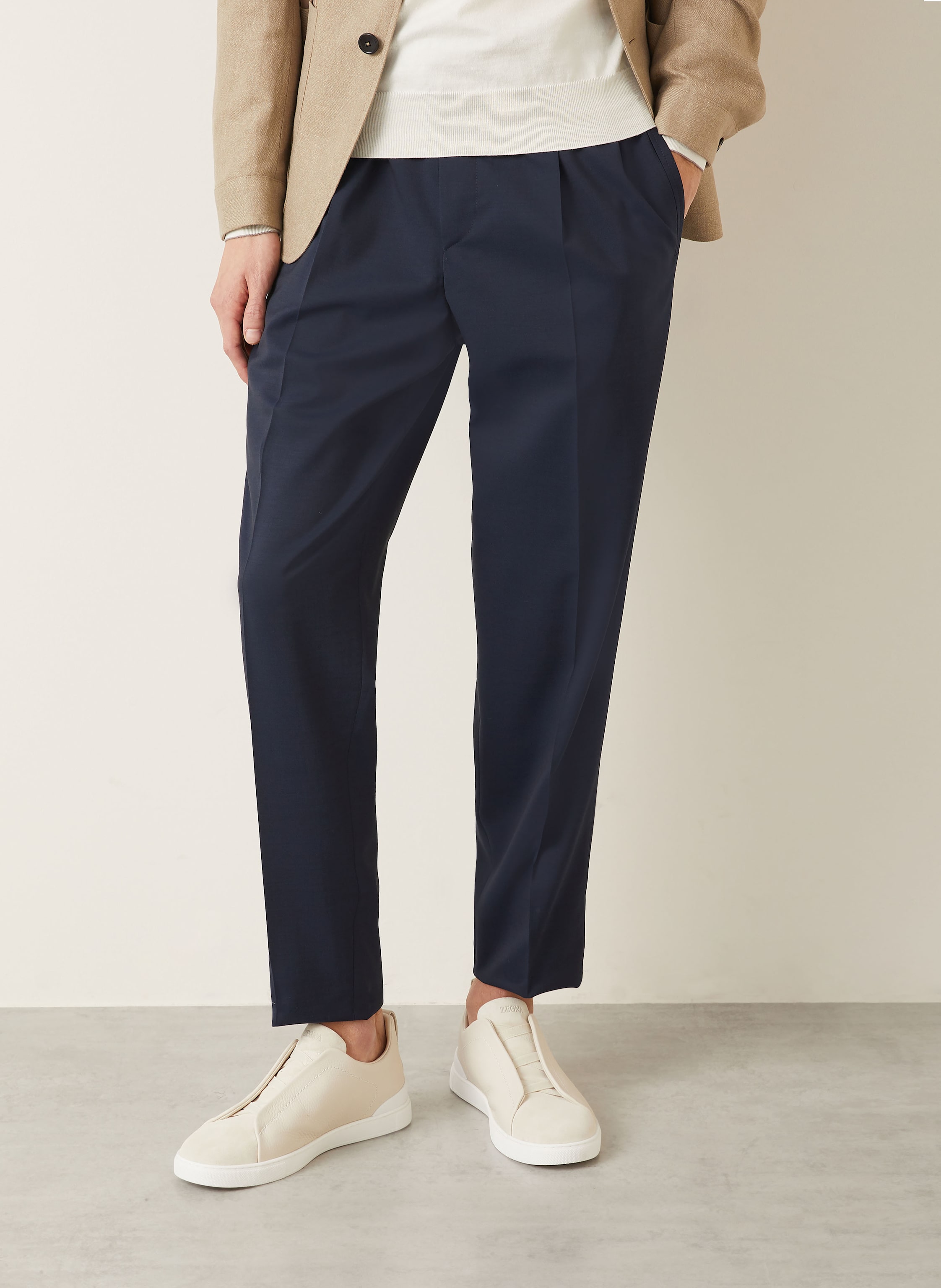 Thumbnail - Zegna Hose Slim Fit blau