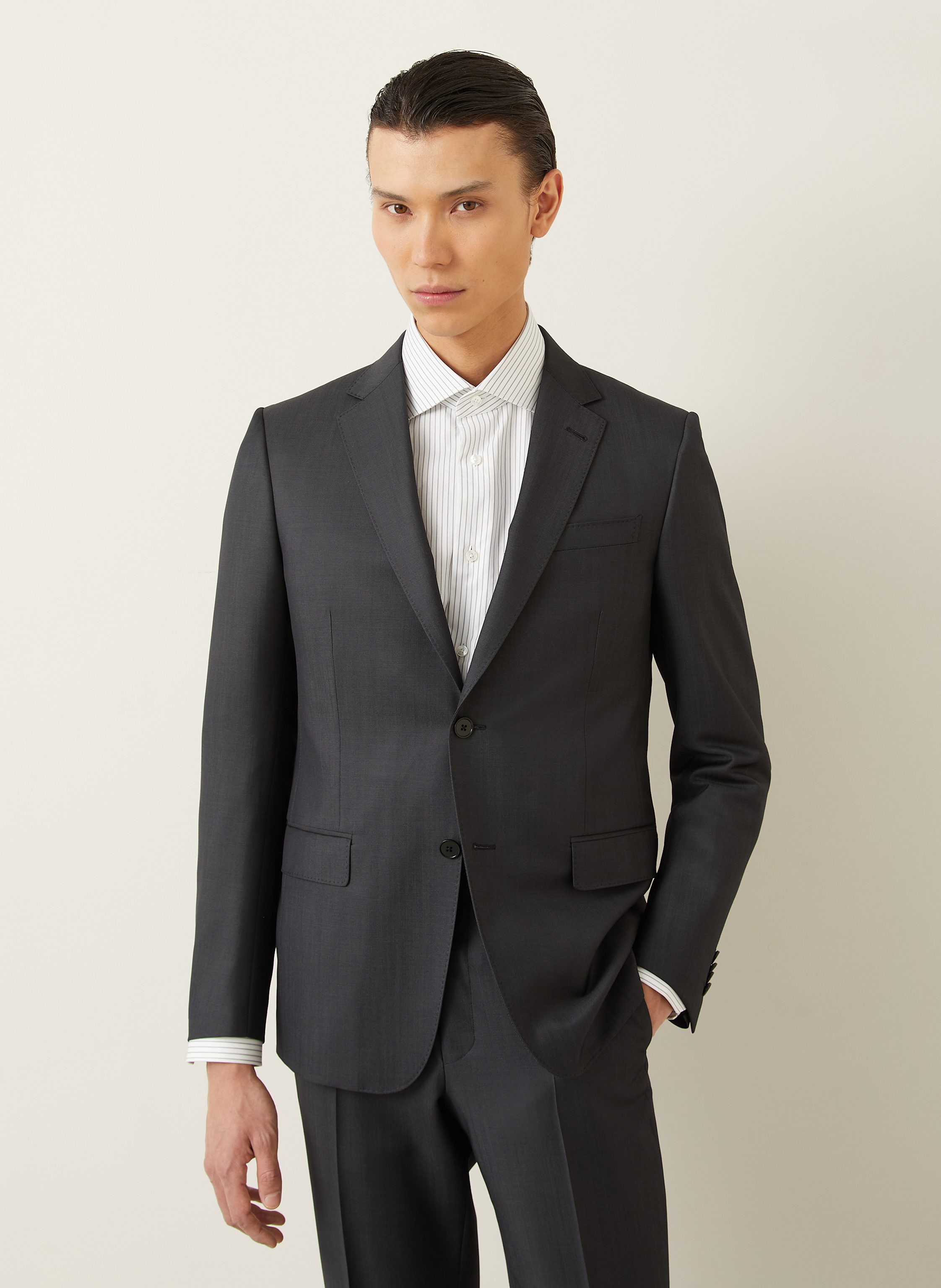 Thumbnail - Zegna Anzug Regular Fit grau