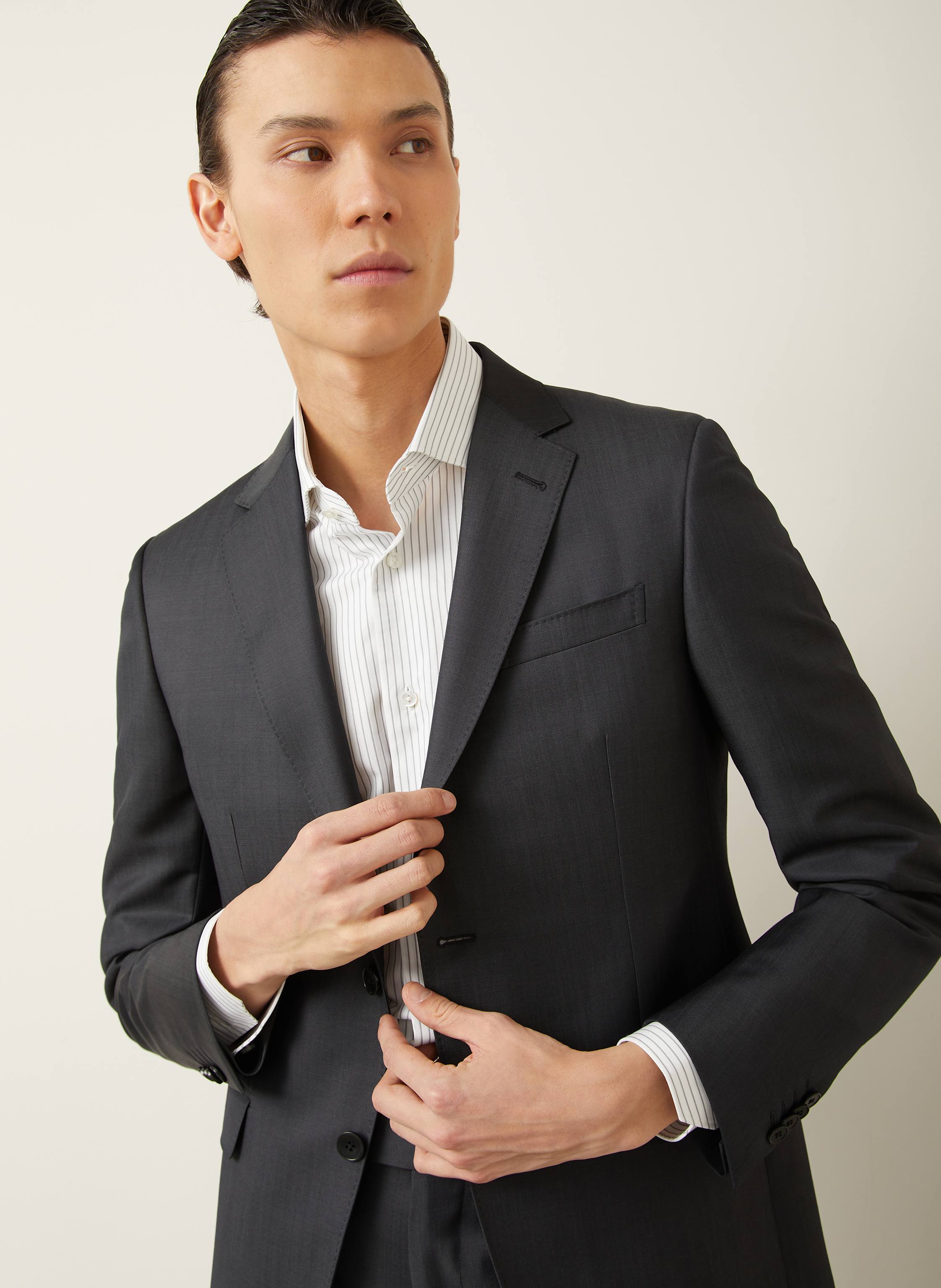 Thumbnail - Zegna Anzug Regular Fit grau