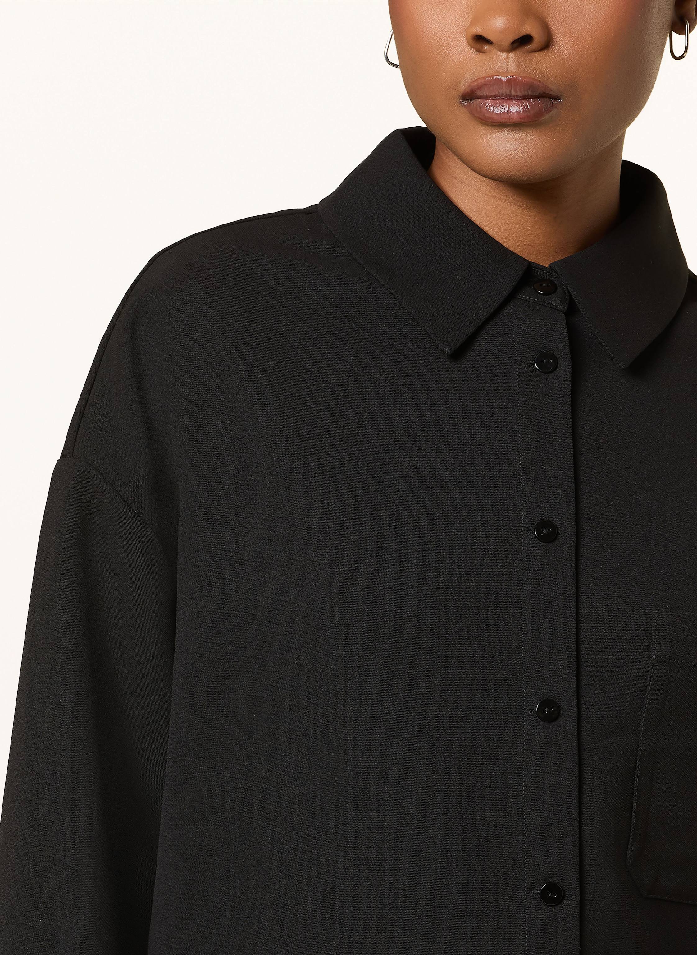 Thumbnail - Almada Label Hemdbluse Finn schwarz