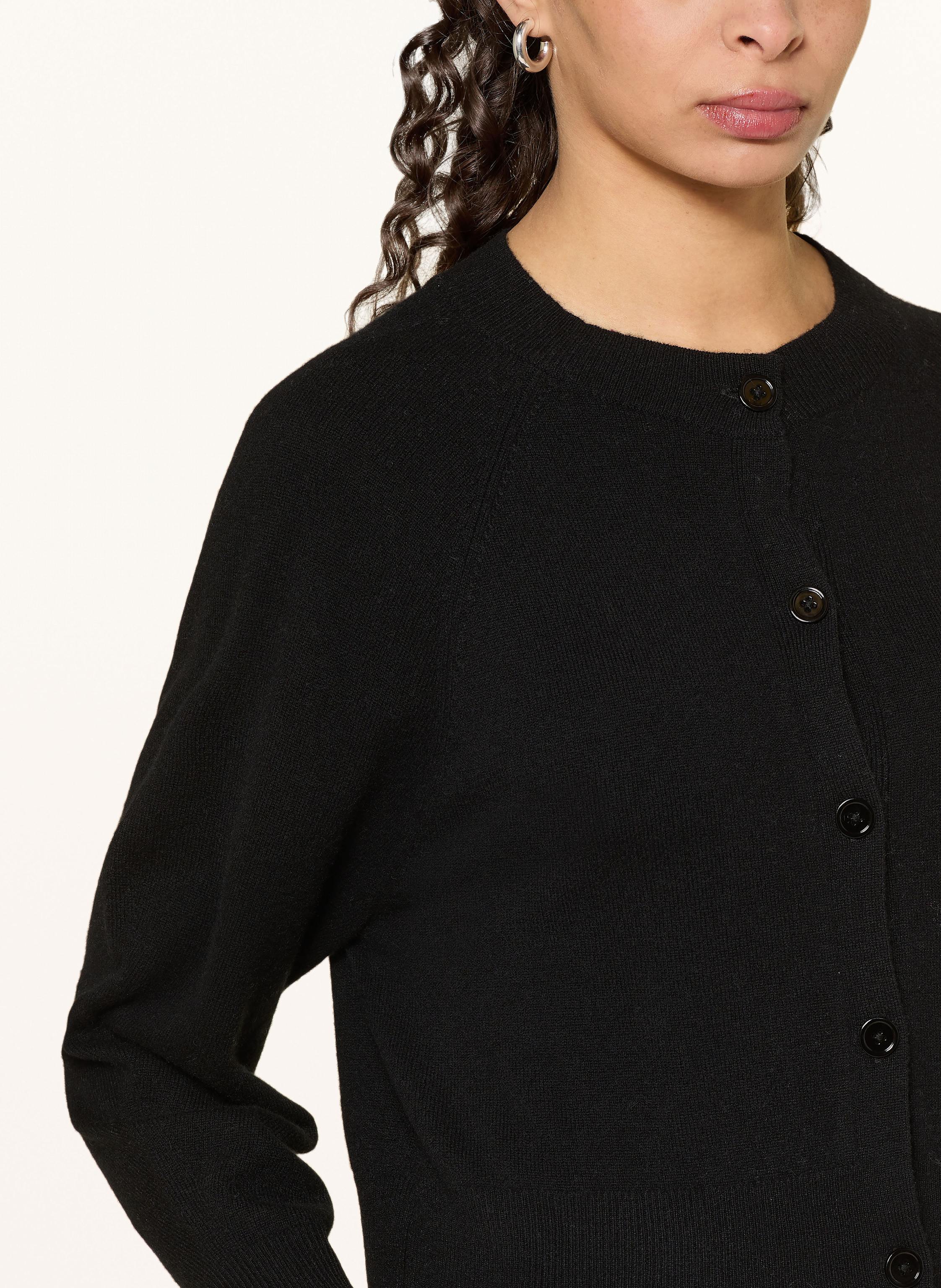 Thumbnail - Mrs & Hugs Strickjacke Aus Cashmere schwarz