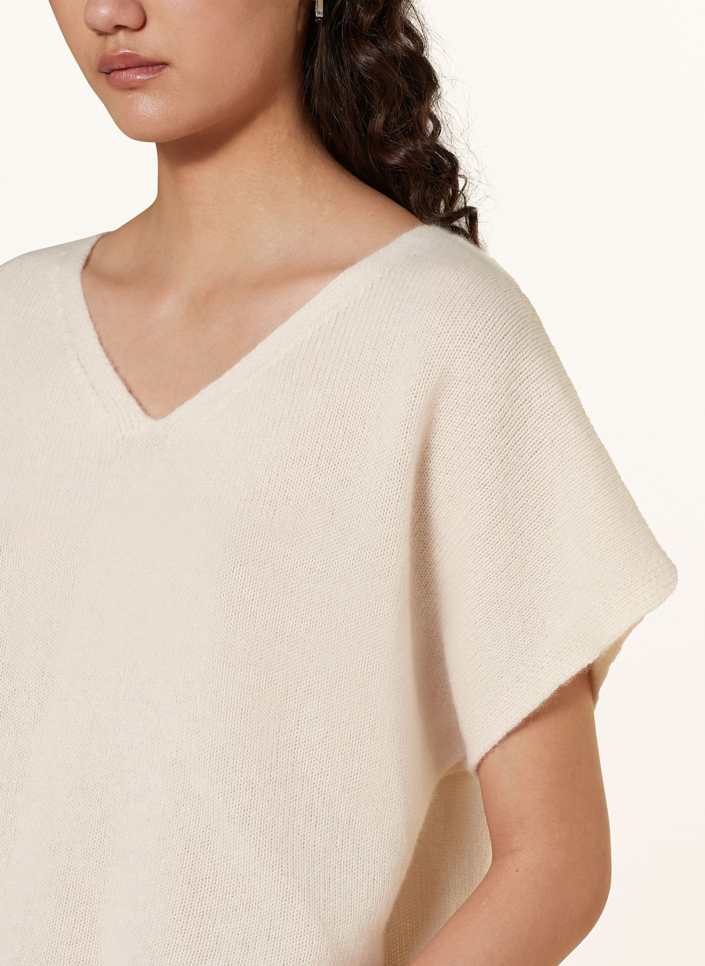 Thumbnail - Mrs & Hugs Strickshirt Aus Cashmere weiss